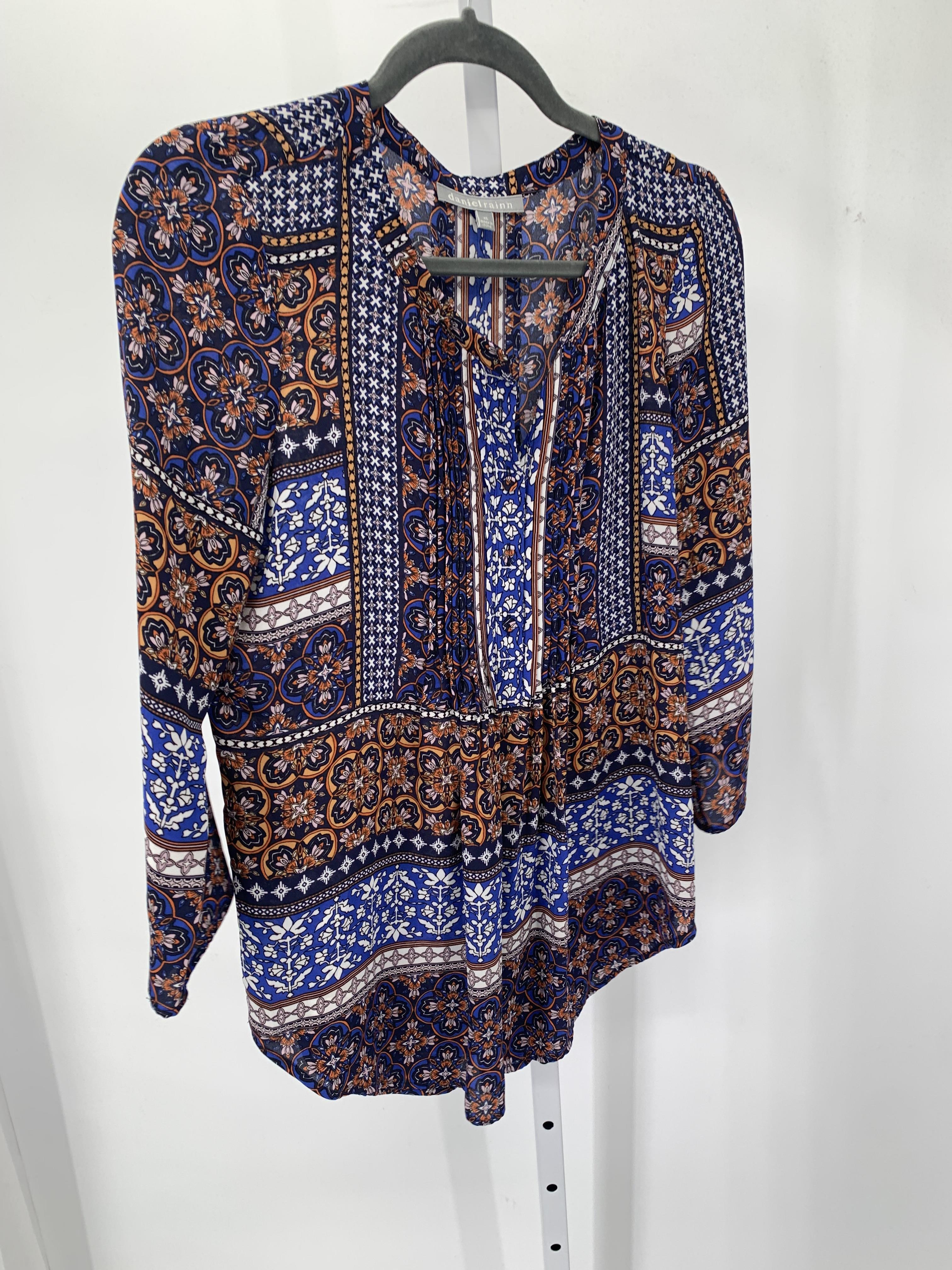 Daniel Rain Size X Small Misses 3/4 Sleeve Shirt