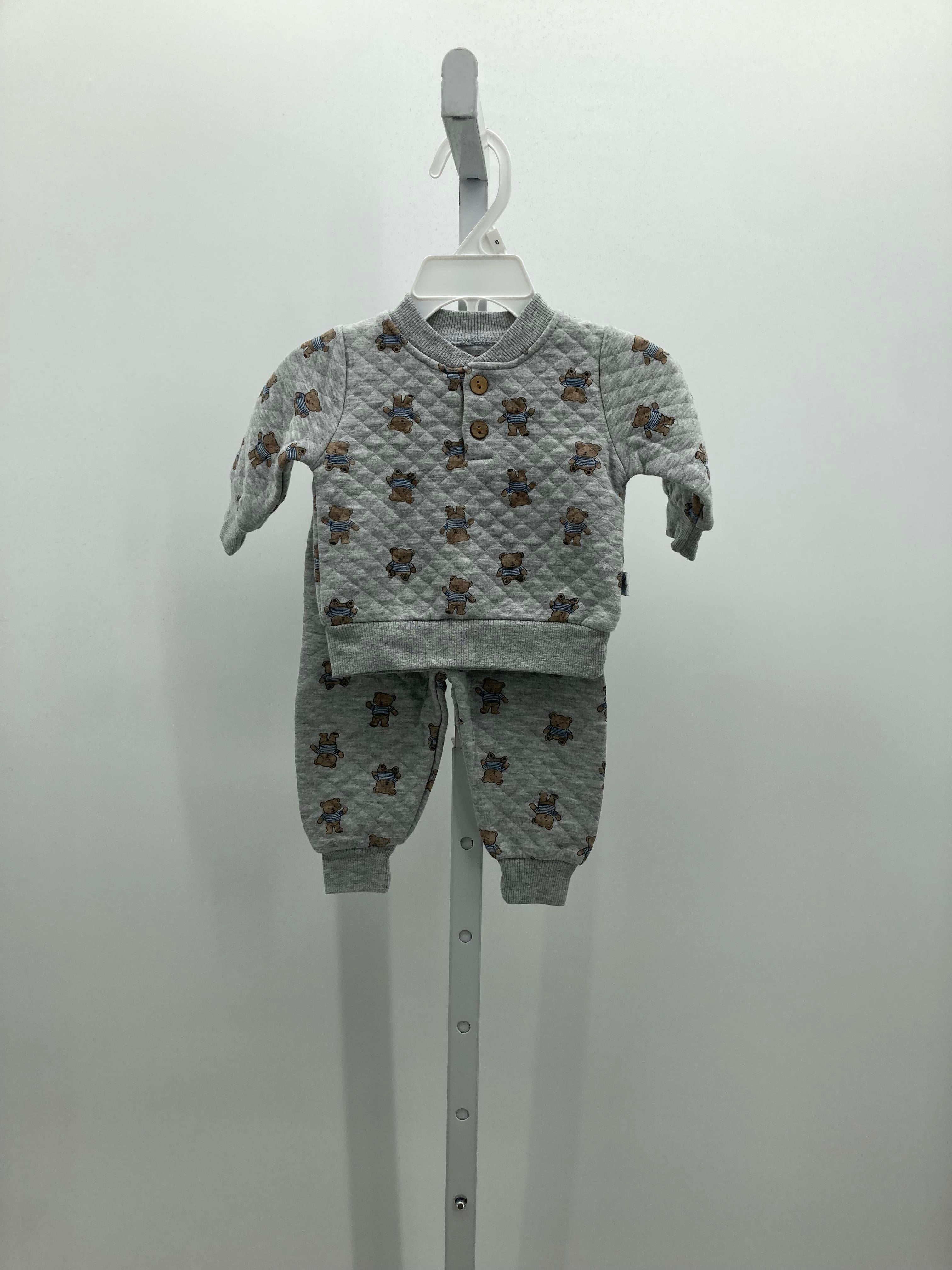 QUILTED BEARS SHIRT AND PANTS