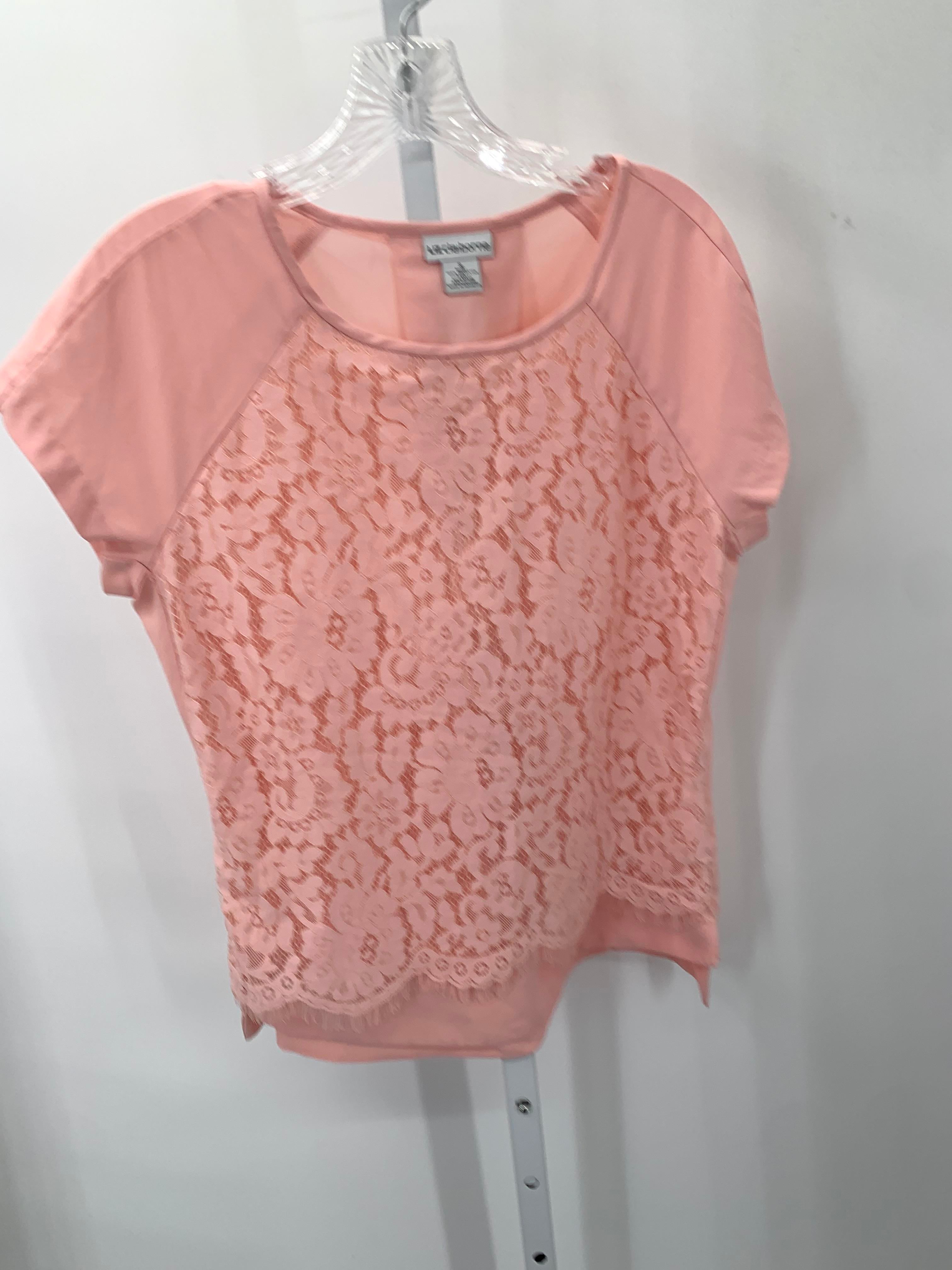 Liz Claiborne Size Small Misses Short Sleeve Shirt
