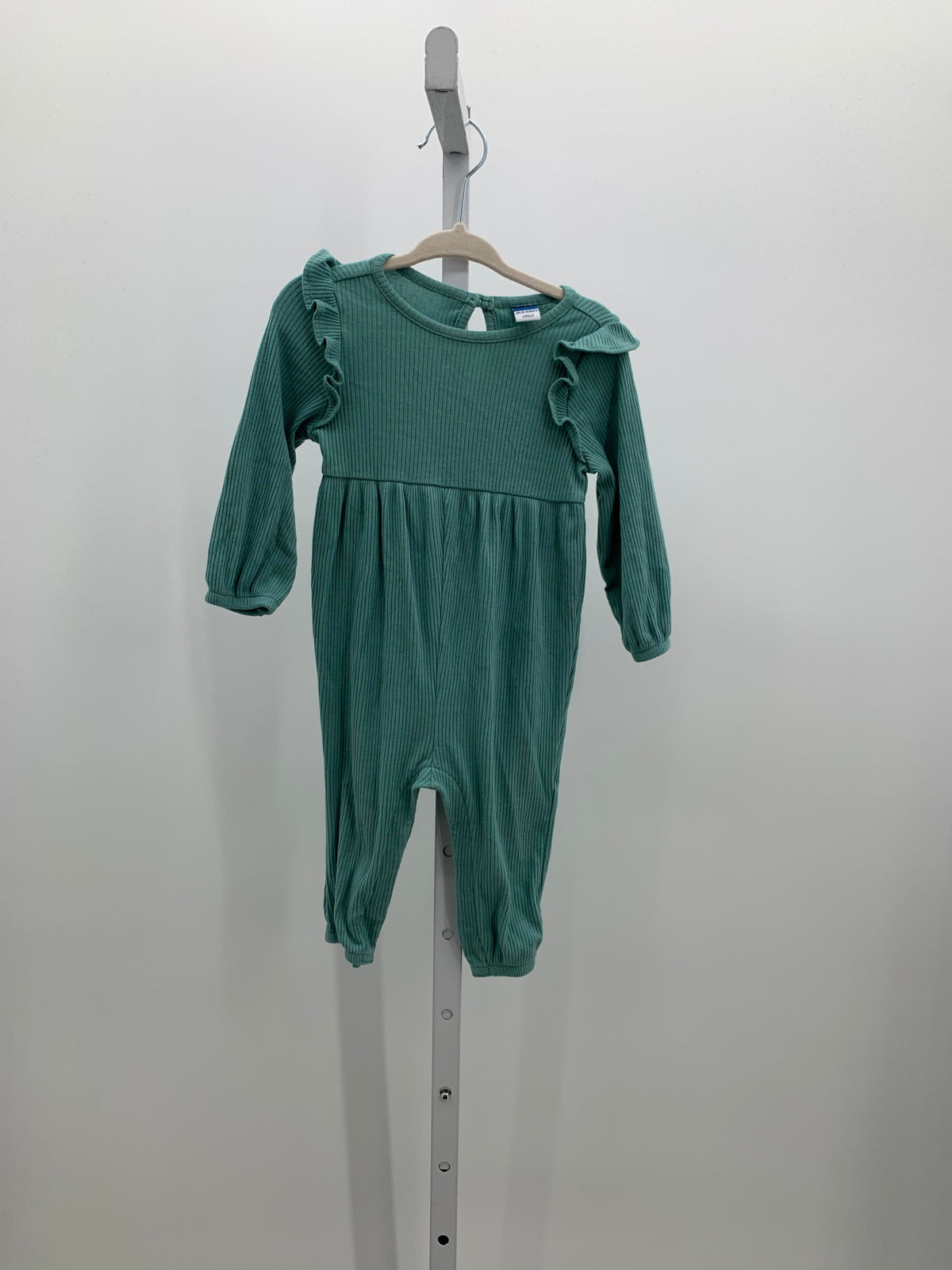 Old Navy Size 6-12 mon Girls Long Slv. Romper