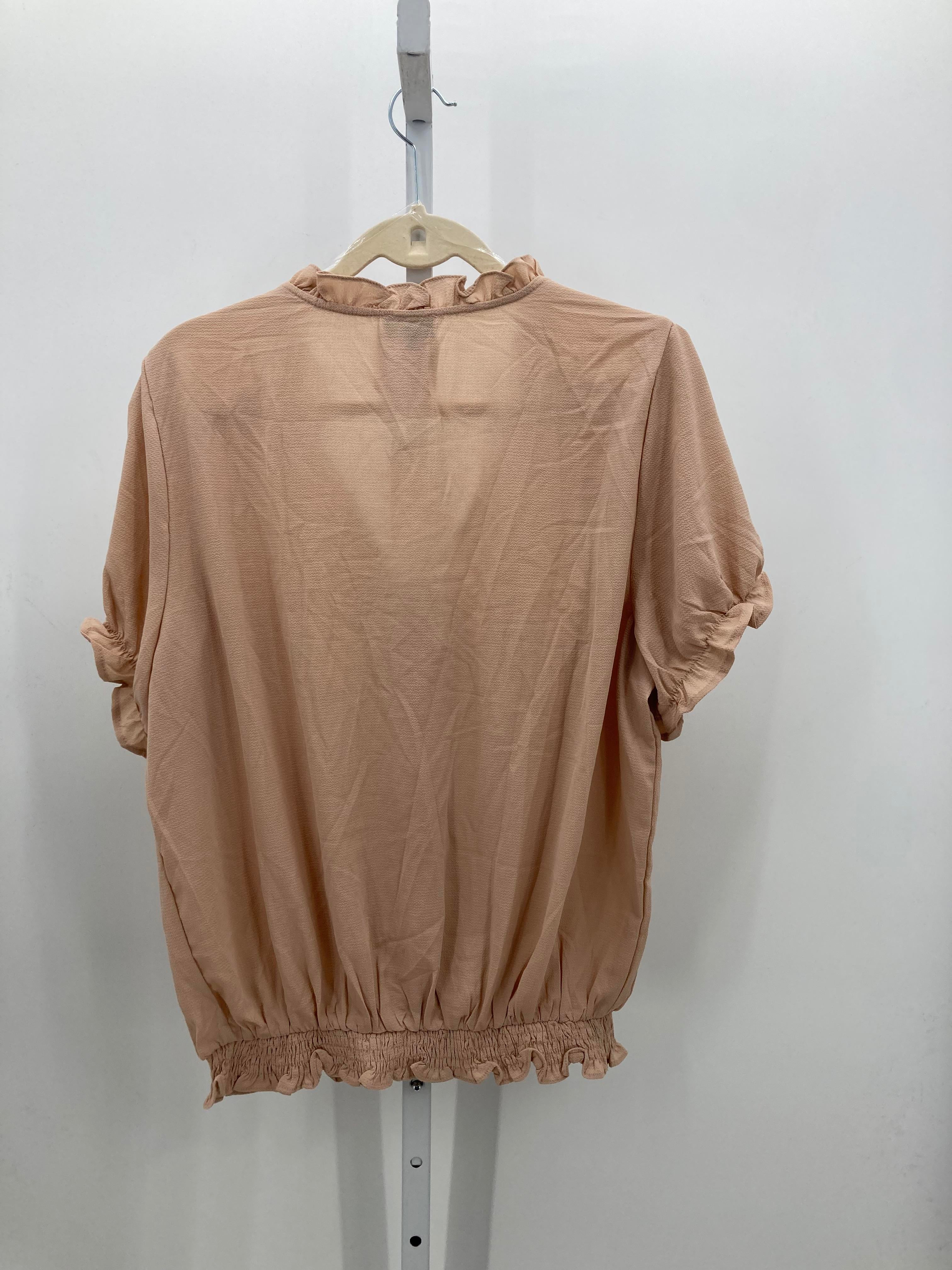 Size 2X Womens Short Sleeve Shirt