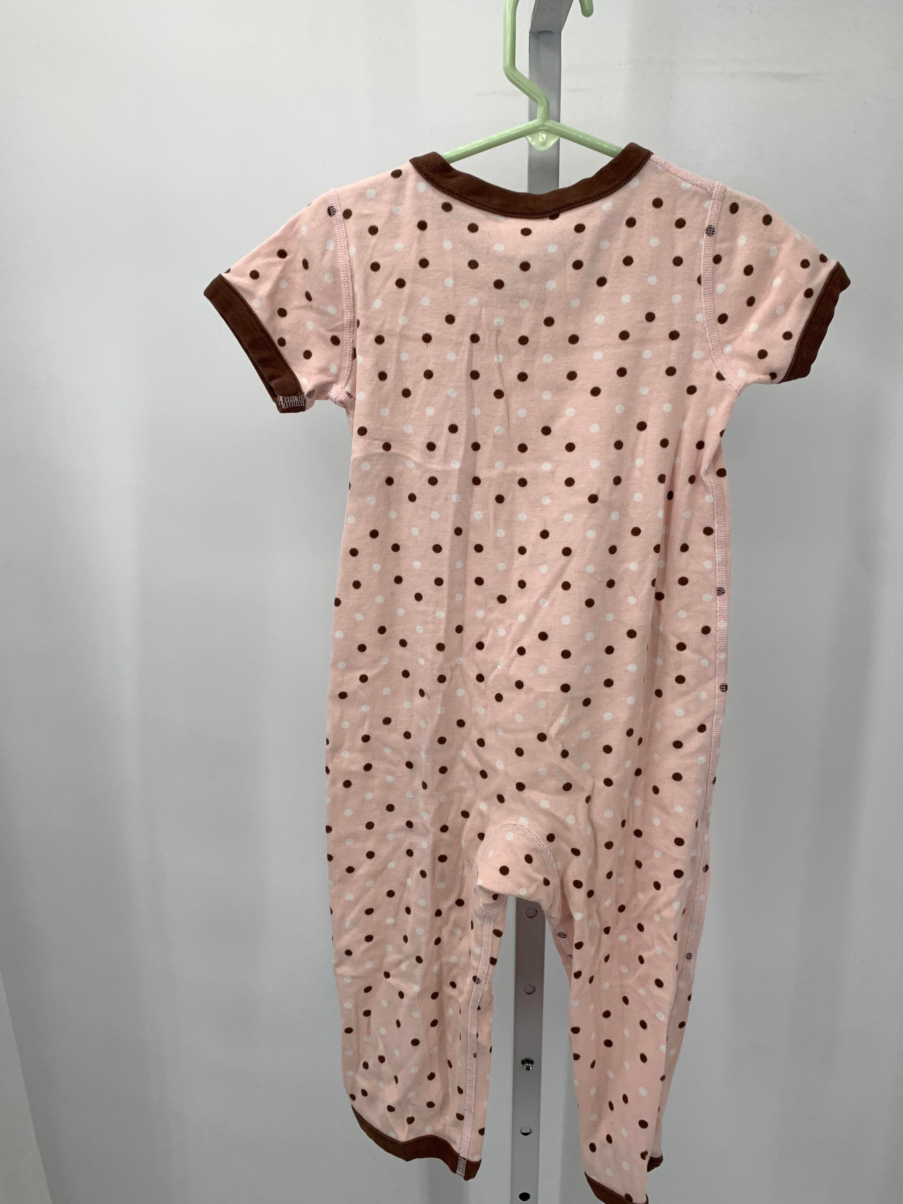 Hanna Anderson Size 3 Girls Short Slv. Romper