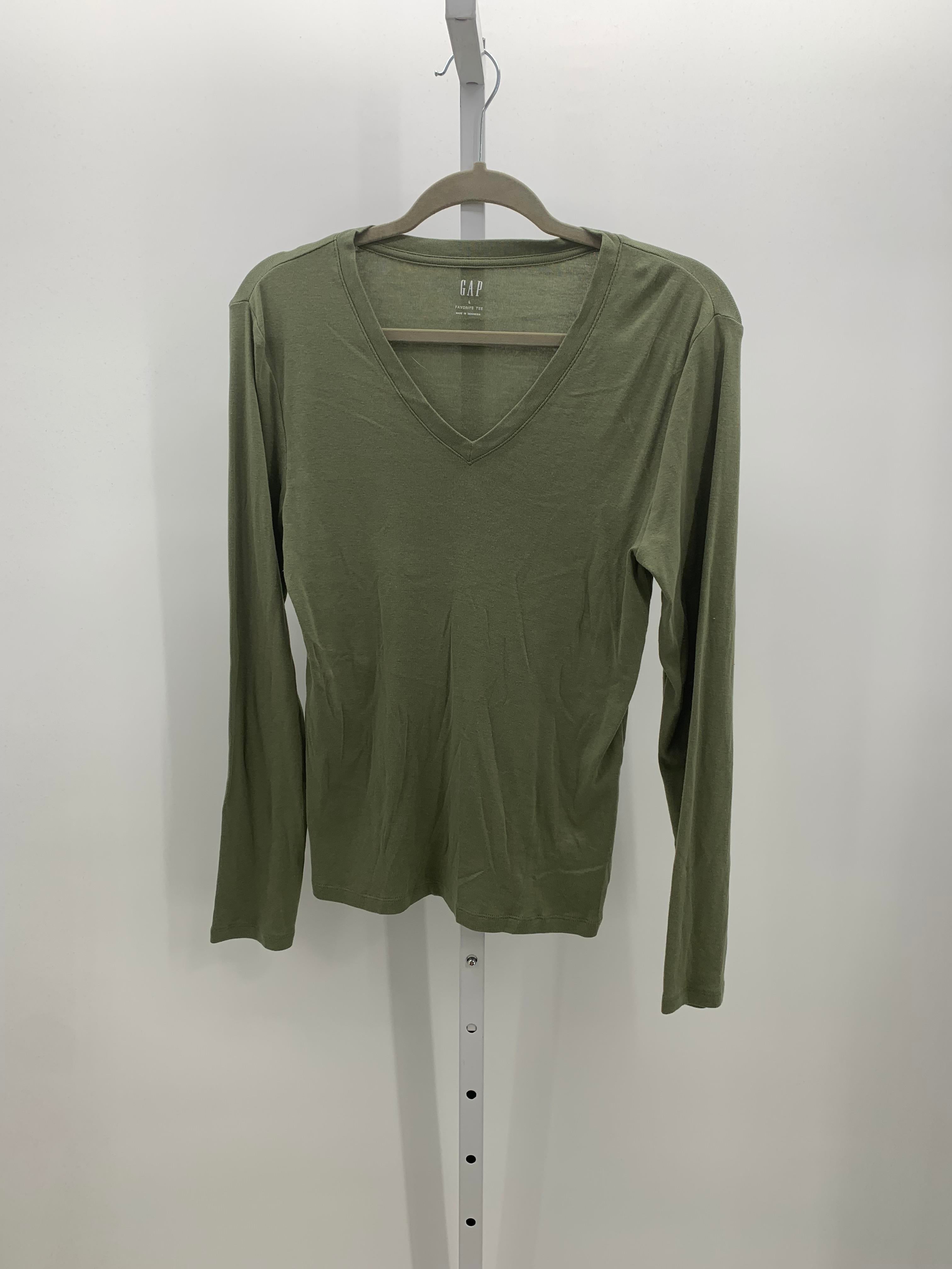 Gap Size Large Misses Long Sleeve Shirt