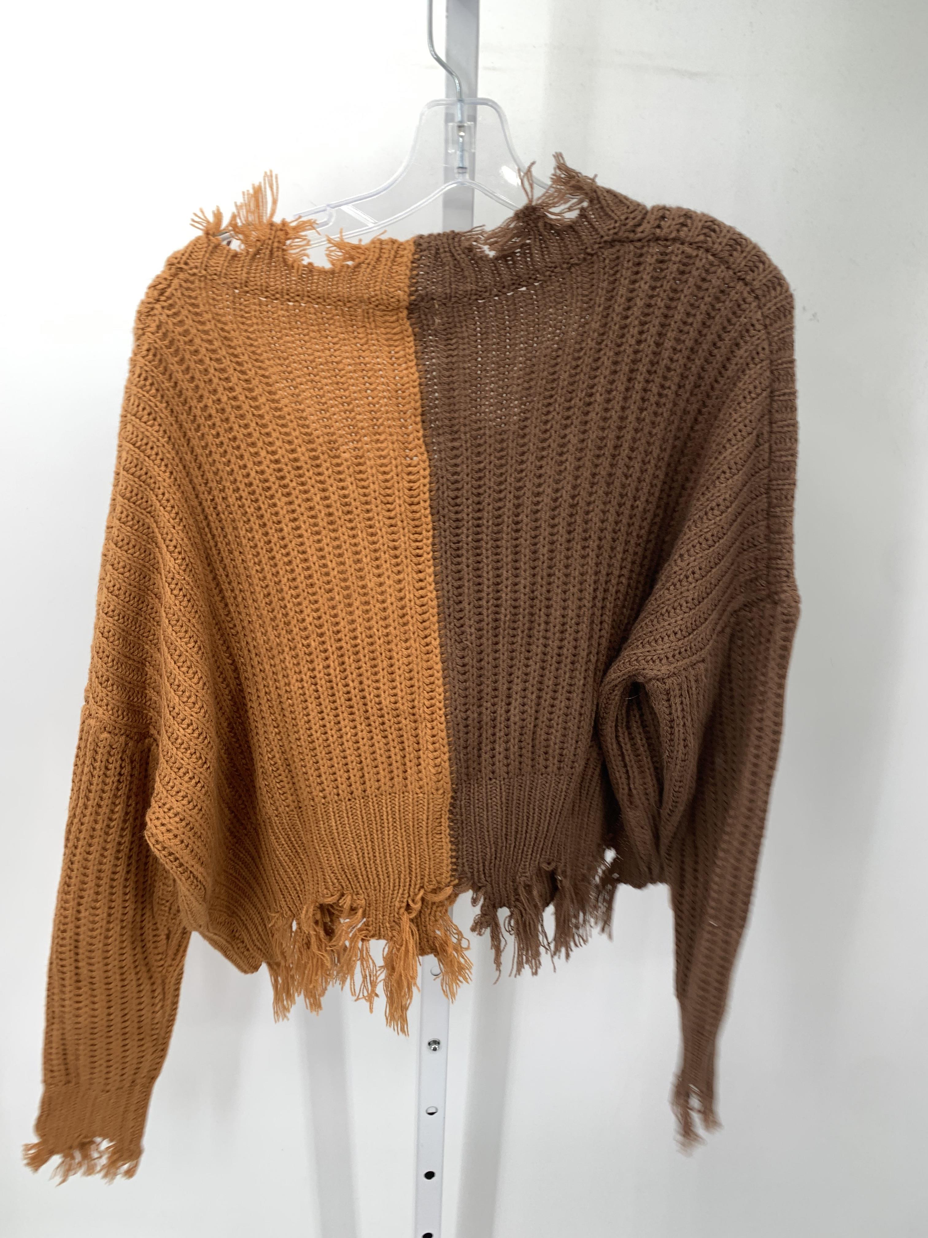 Love J Size Small Juniors Long Sleeve Sweater