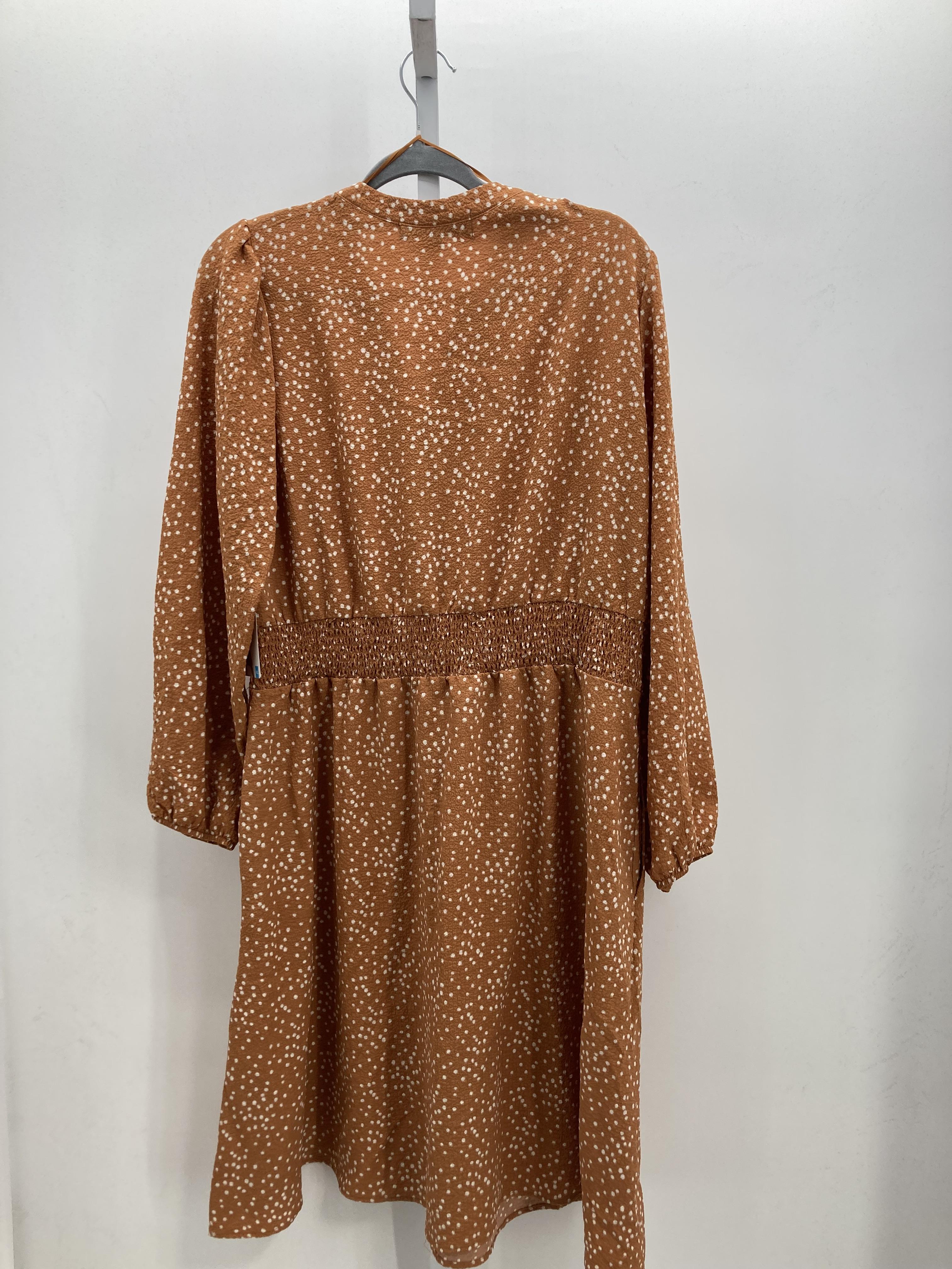 Berkley Jensen Size Extra Large Misses Long Sleeve Dress