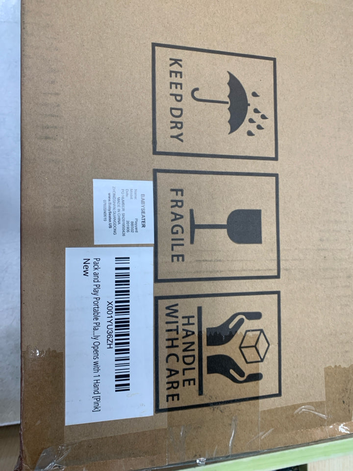 NIB BabySeater Portable Playpen - Pink