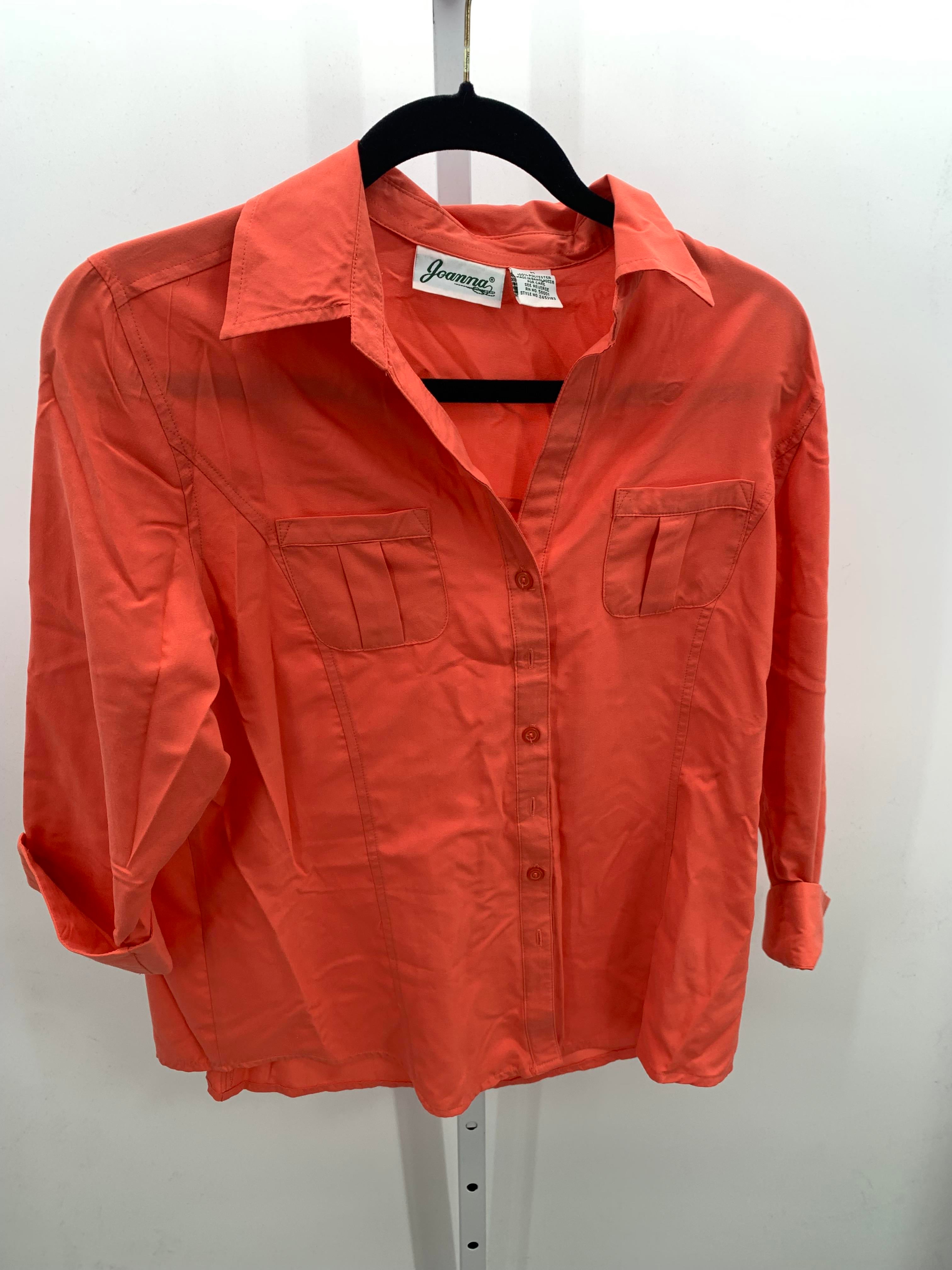 Joanna Size Medium Misses 3/4 Sleeve Shirt