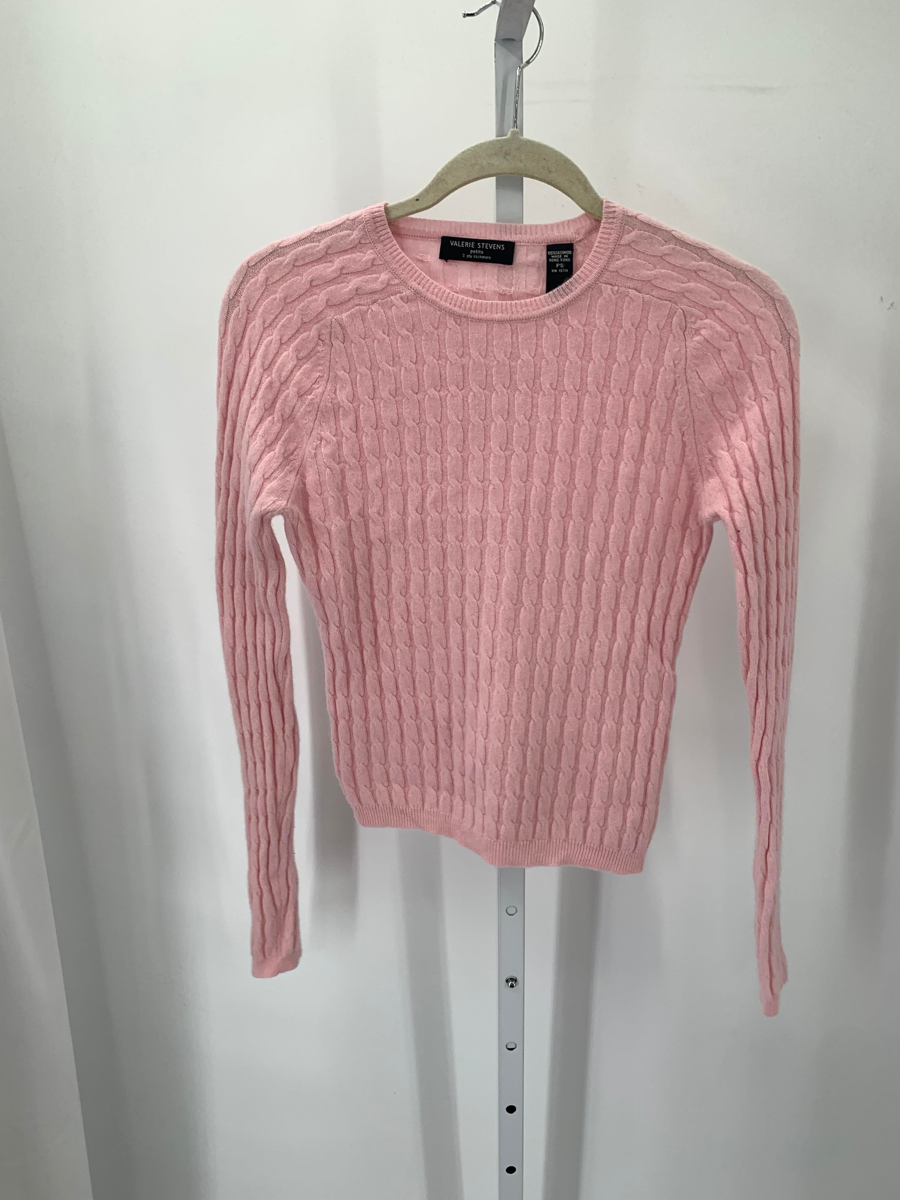 Valerie Stevens Size Small Petite Petite Long Slv Sweater