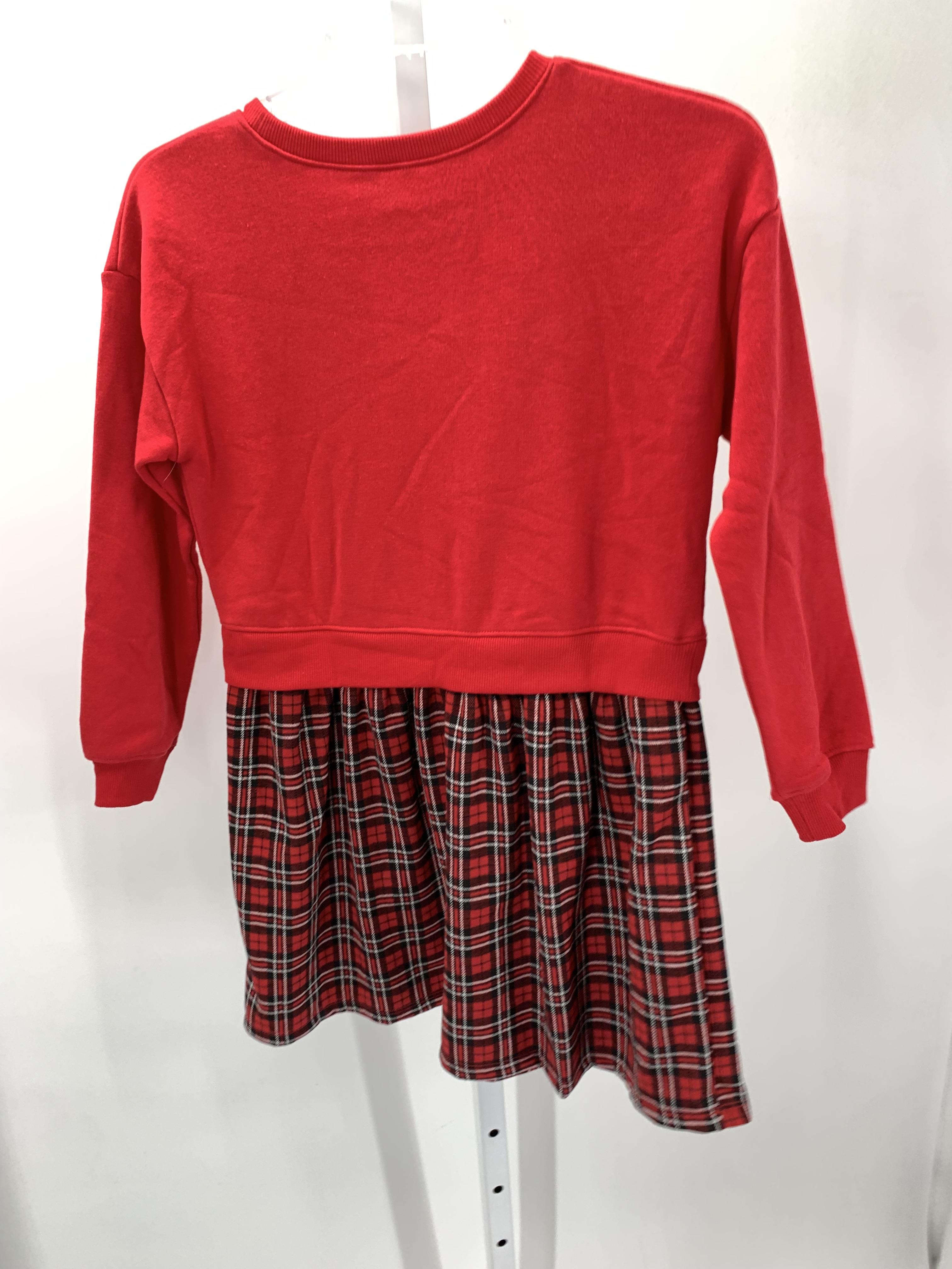 Jumping Beans Size 8 Girls Long Sleeve Dress