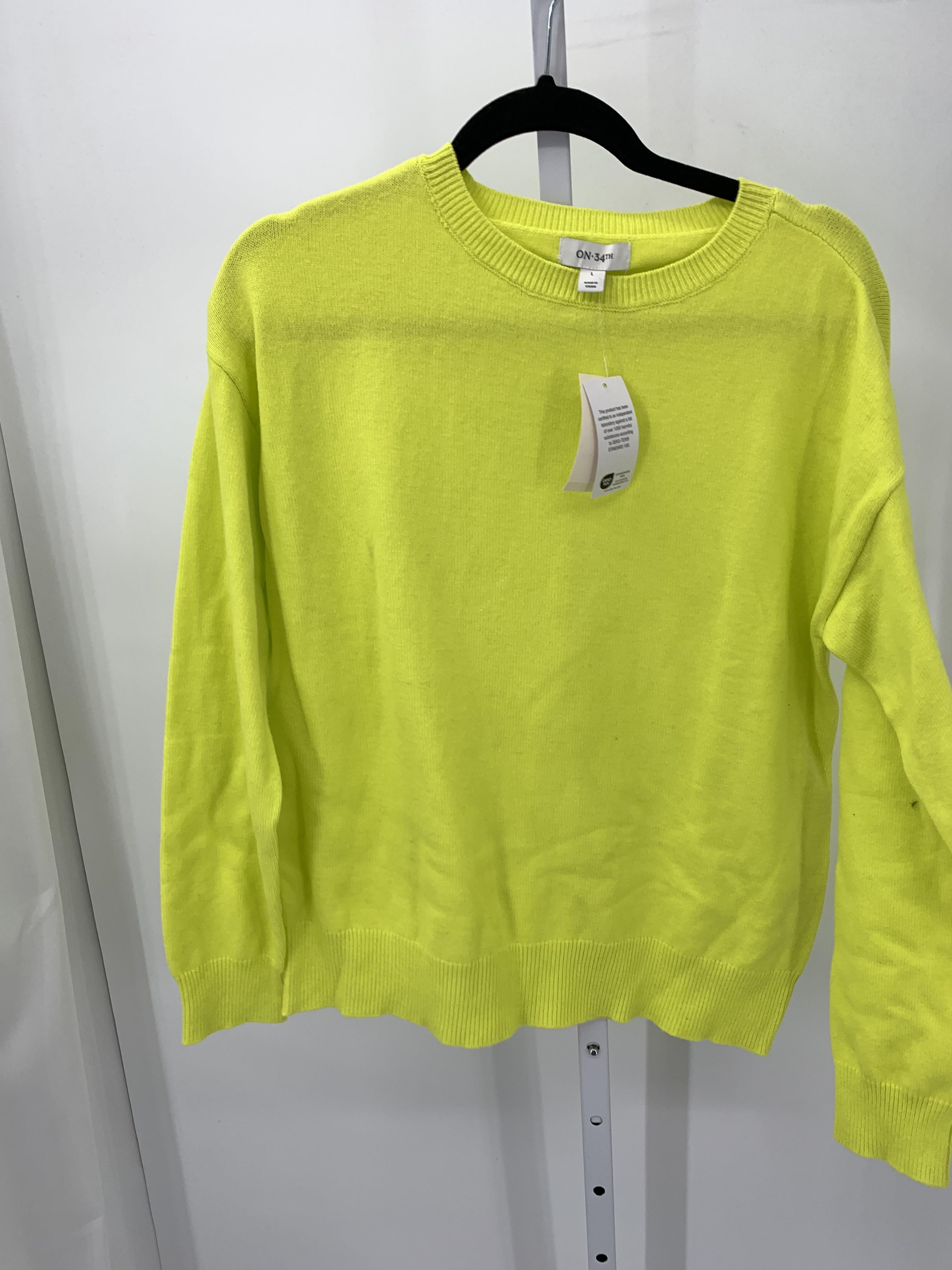 Size Large Misses Long Slv Sweater