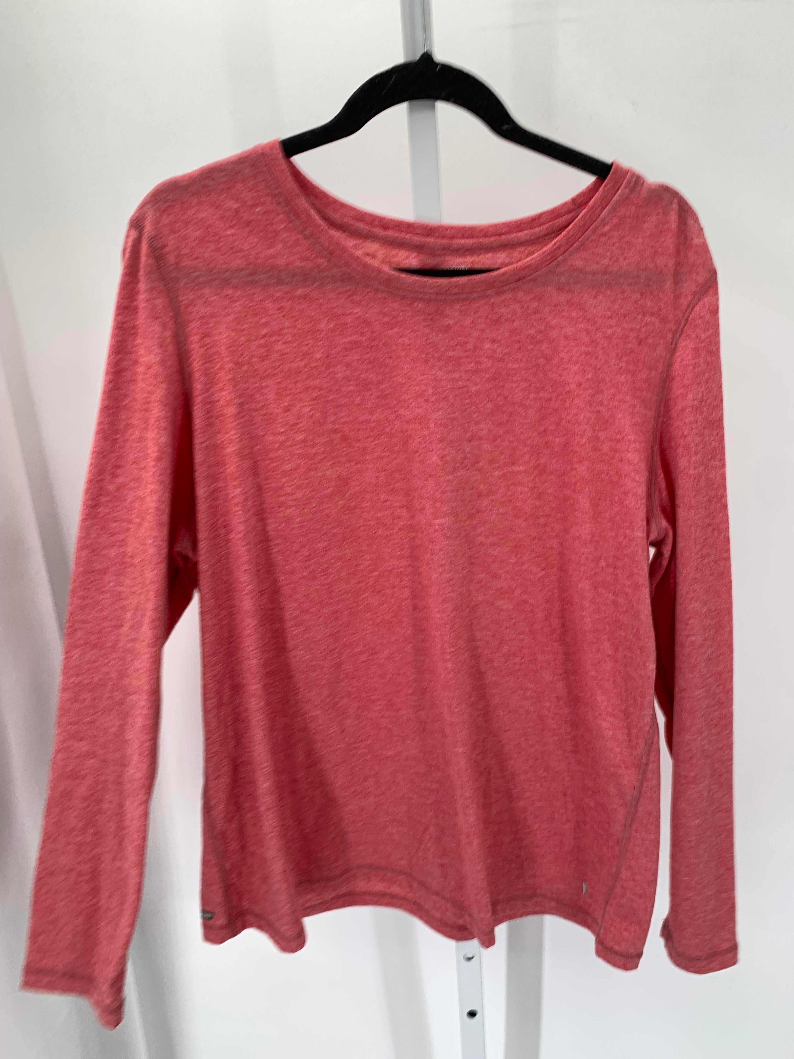 Danskin Now Size XXL Misses Long Sleeve Shirt
