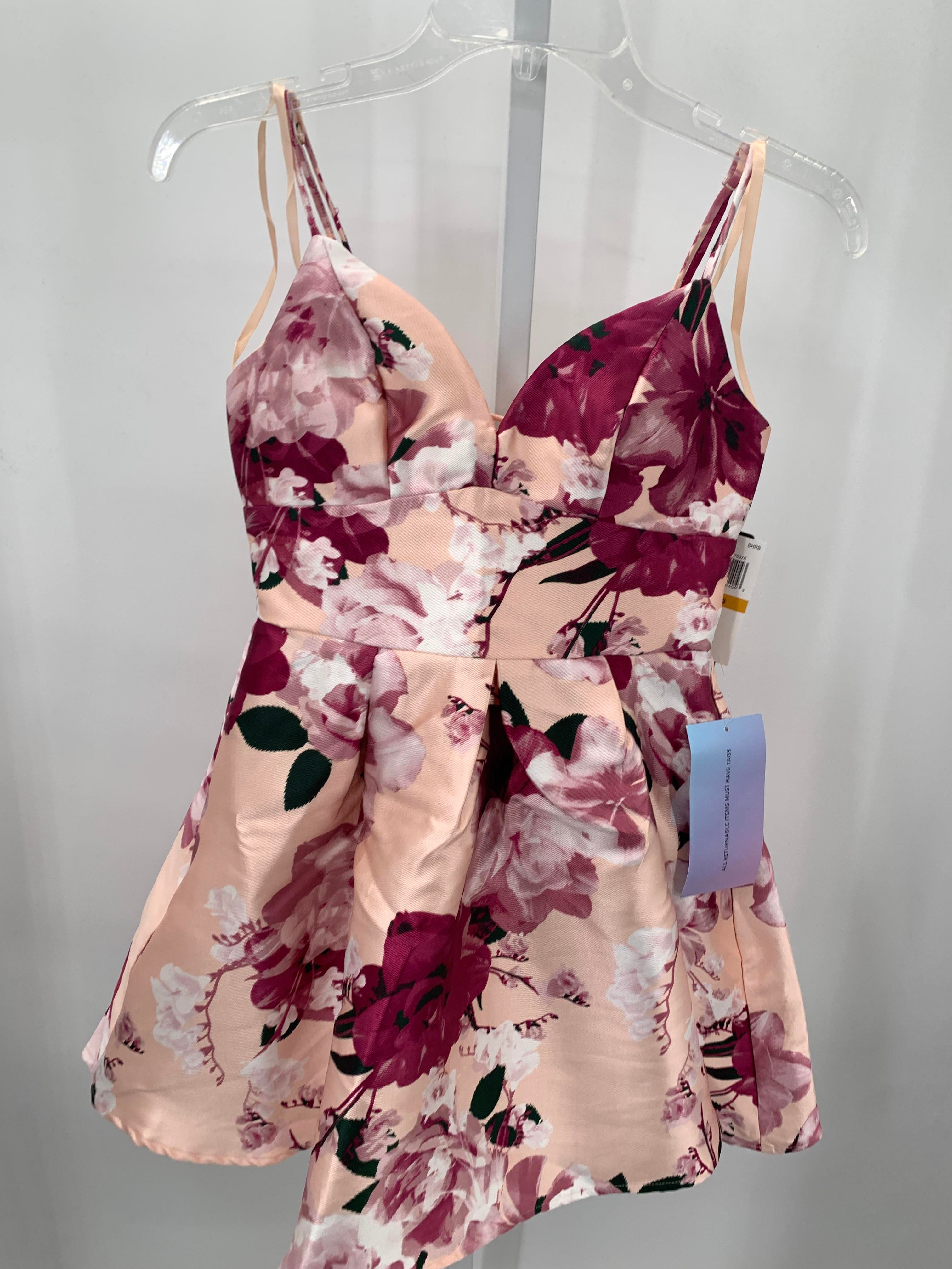 Sequin Hearts Size 3 Juniors Sleeveless Dress