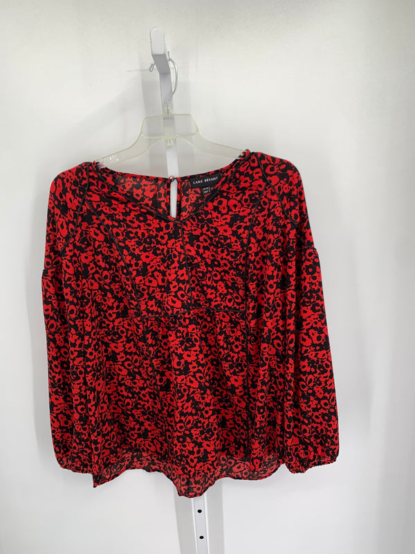 Lane Bryant Size 18/20 W Womens Long Sleeve Shirt