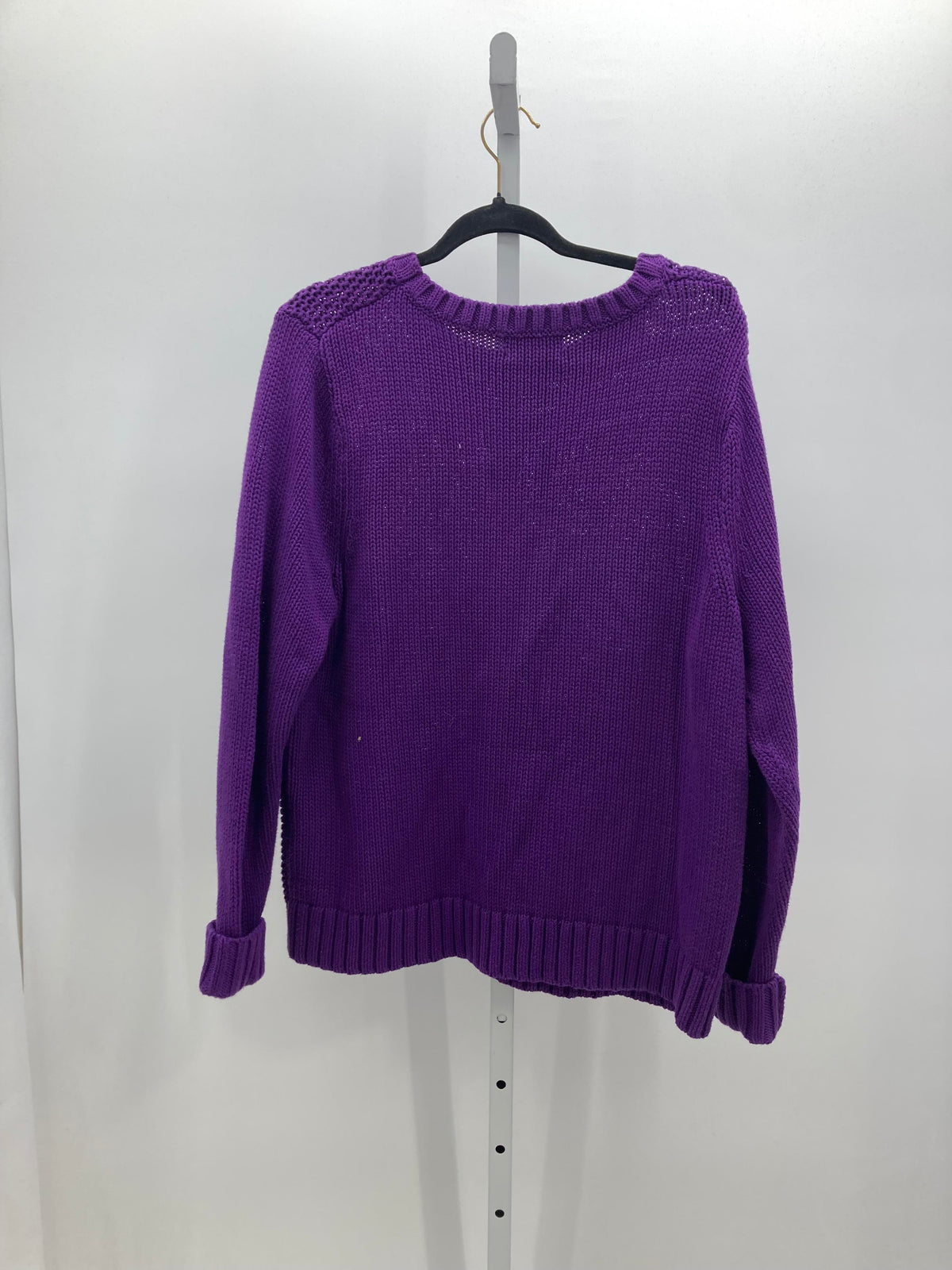 Lands End Size Extra Large Misses Long Slv Sweater