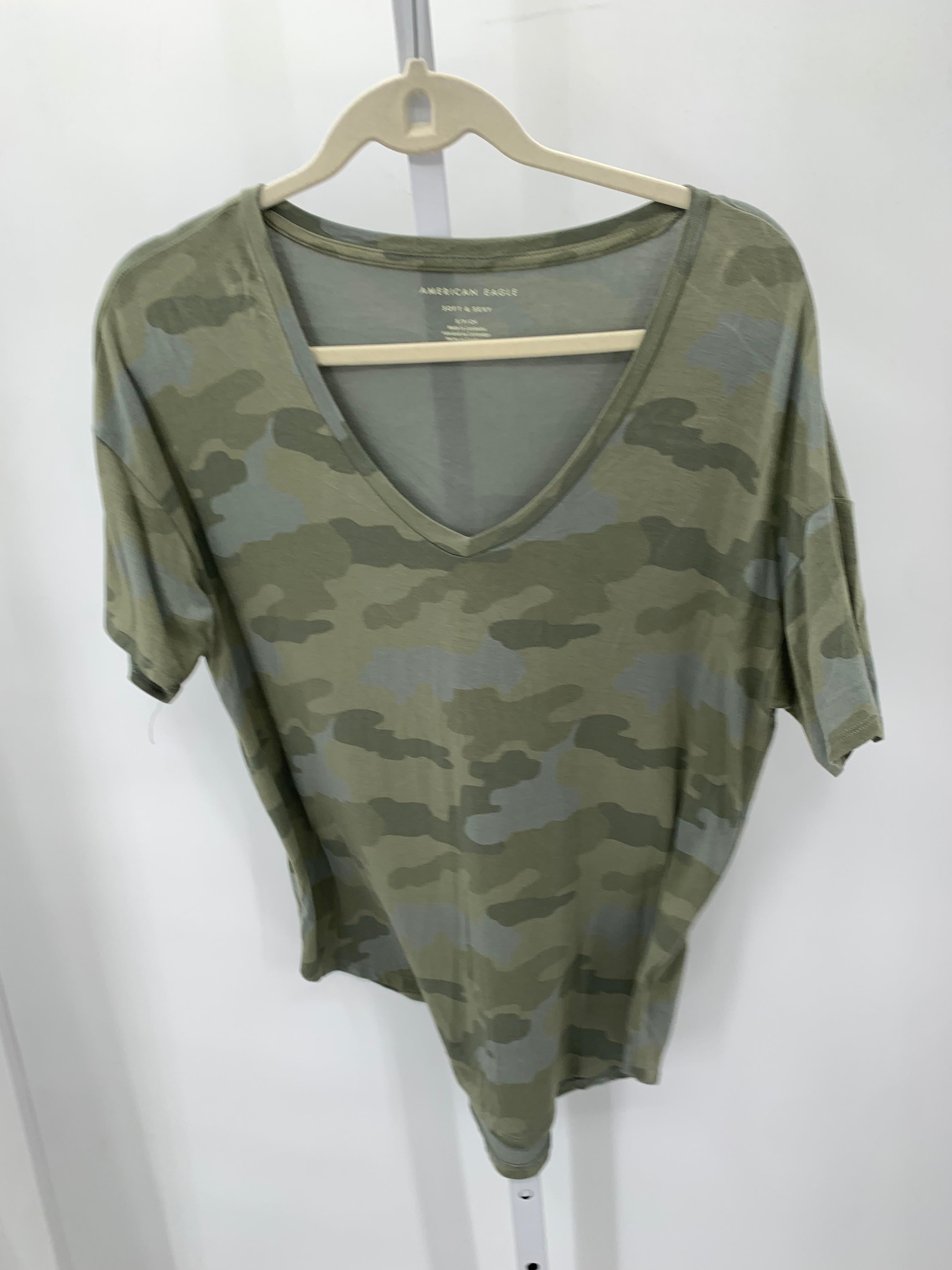American Eagle Size Small Juniors Short Sleeve Shirt