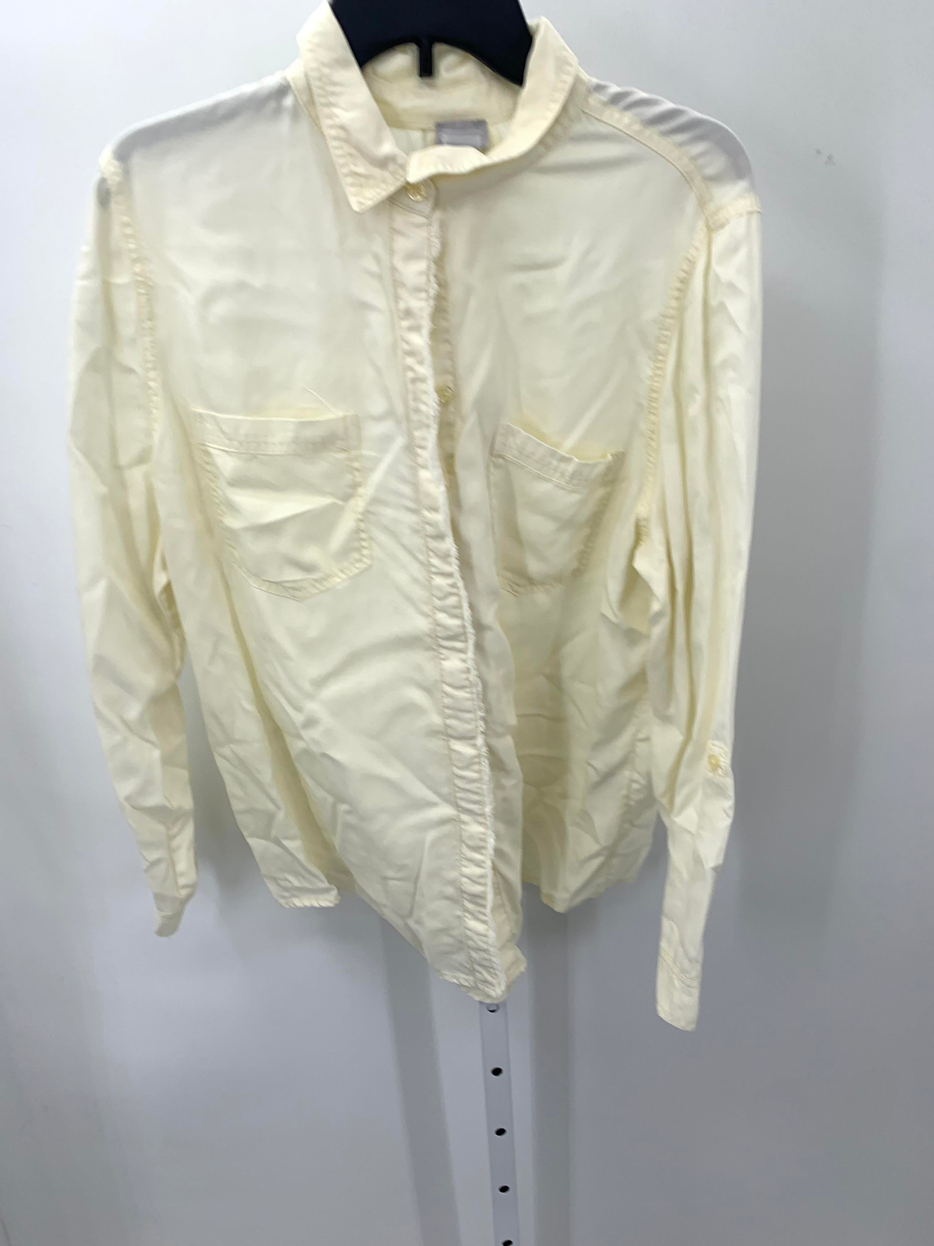 Chico's Size 16/18 Misses Long Sleeve Shirt
