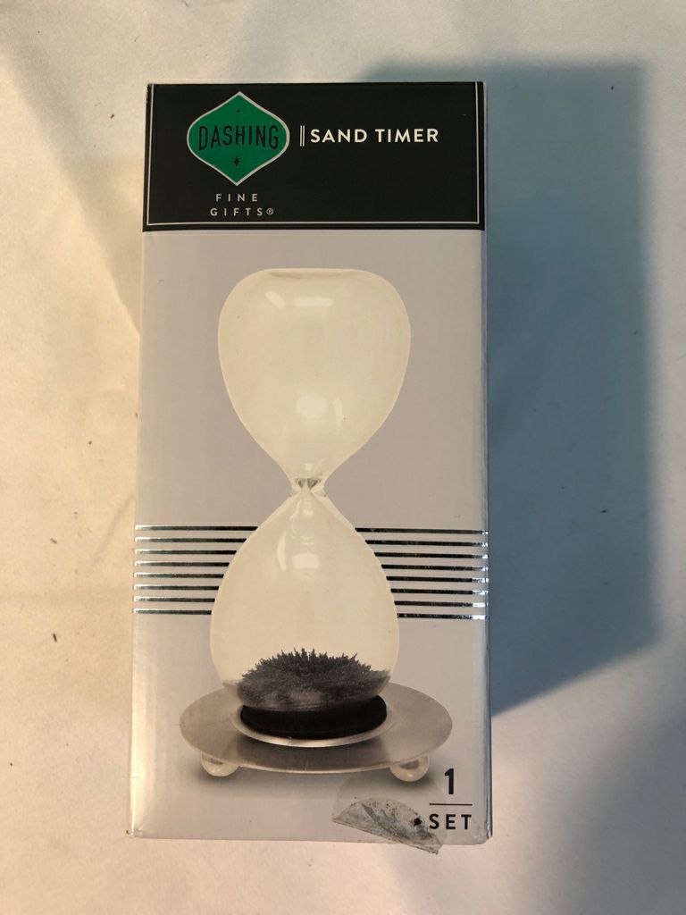NIB SAND TIMER DASHING FINE GIFTS