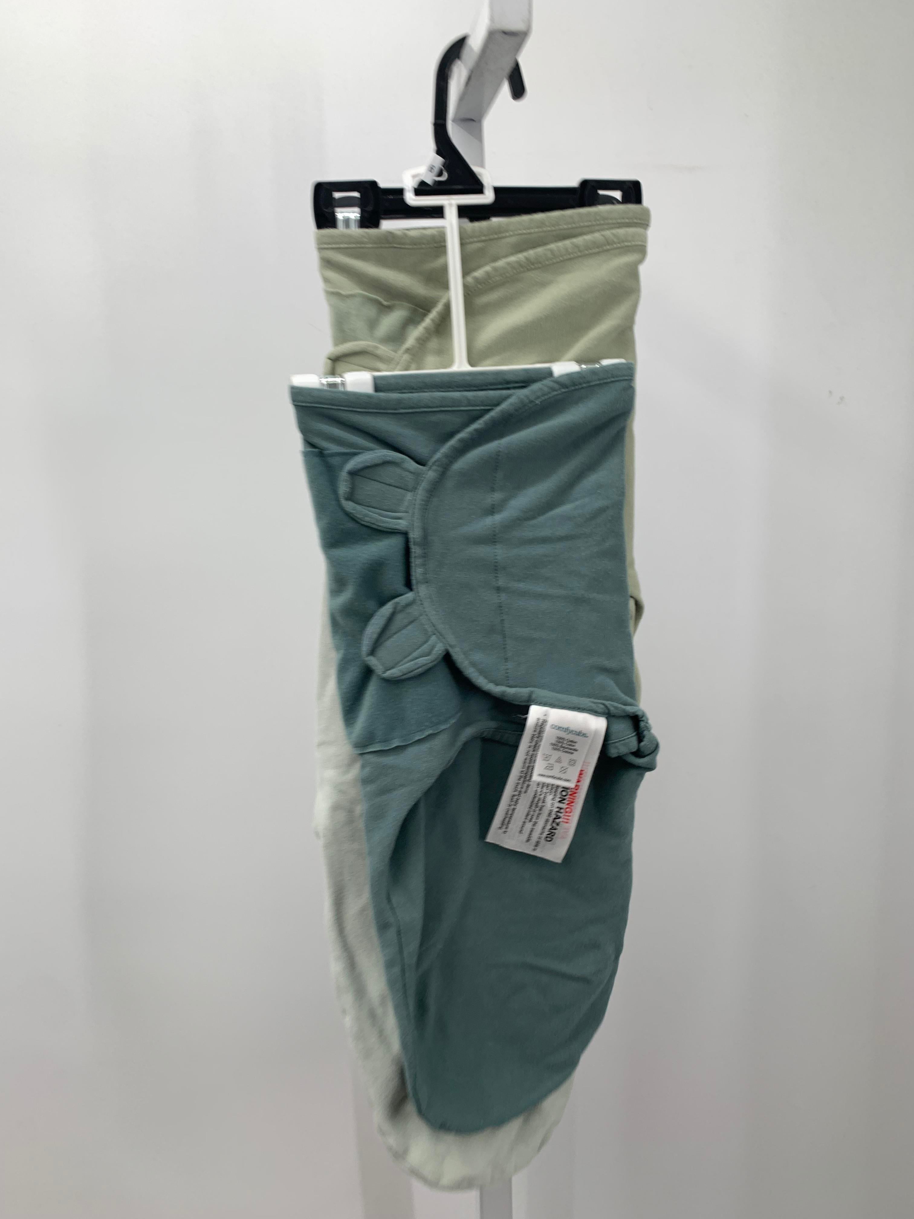 THREE KNIT SWADDLERS.