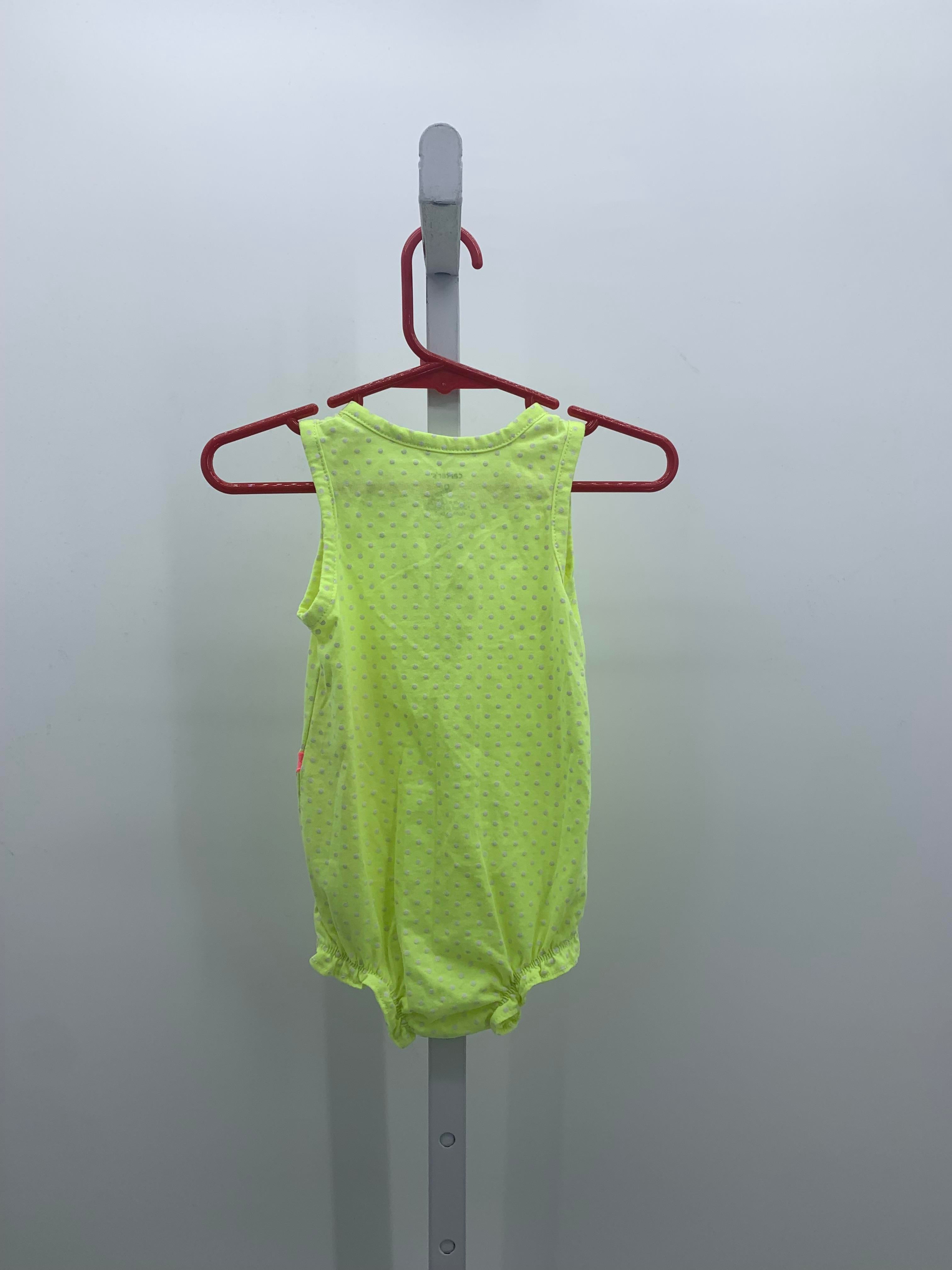 Carters Size 9 Months Girls Sleeveless Romper