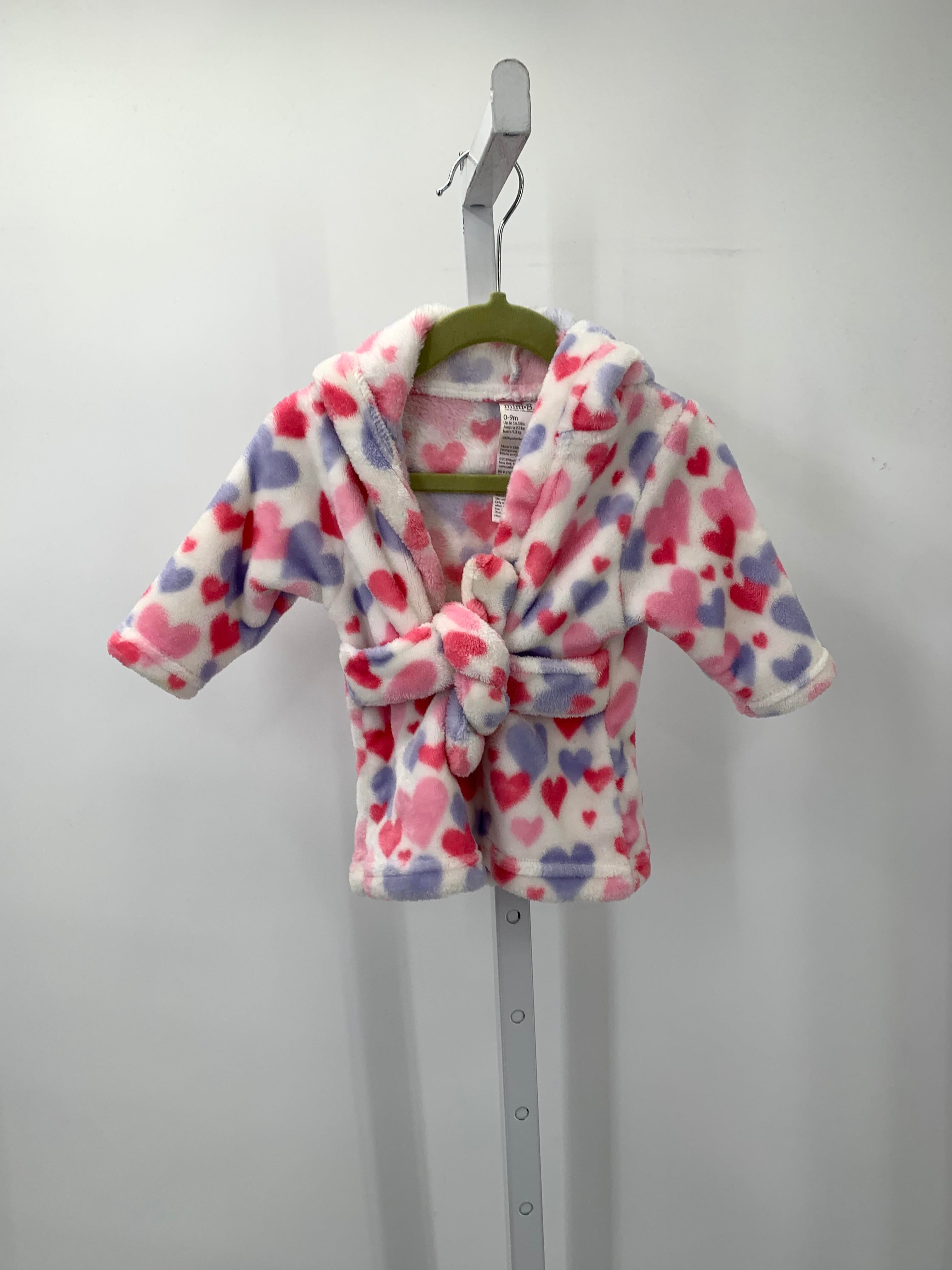 Size 0-9 Months Girls Robe
