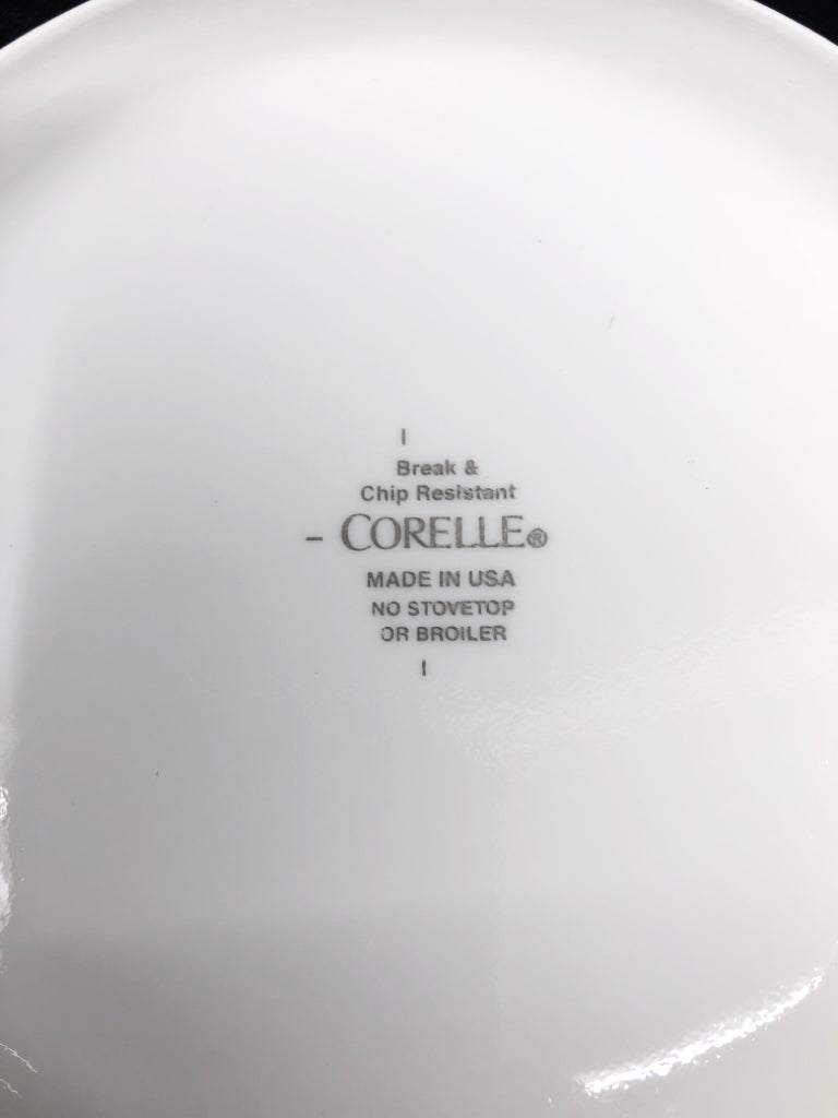 32 CORELLE WHITE DISH SET SRV 8.