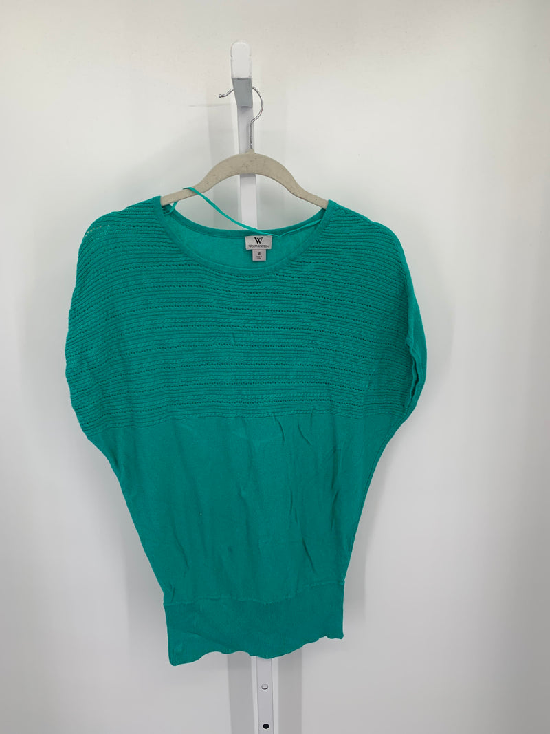 Worthington Size Medium Misses Short Slv Sweater