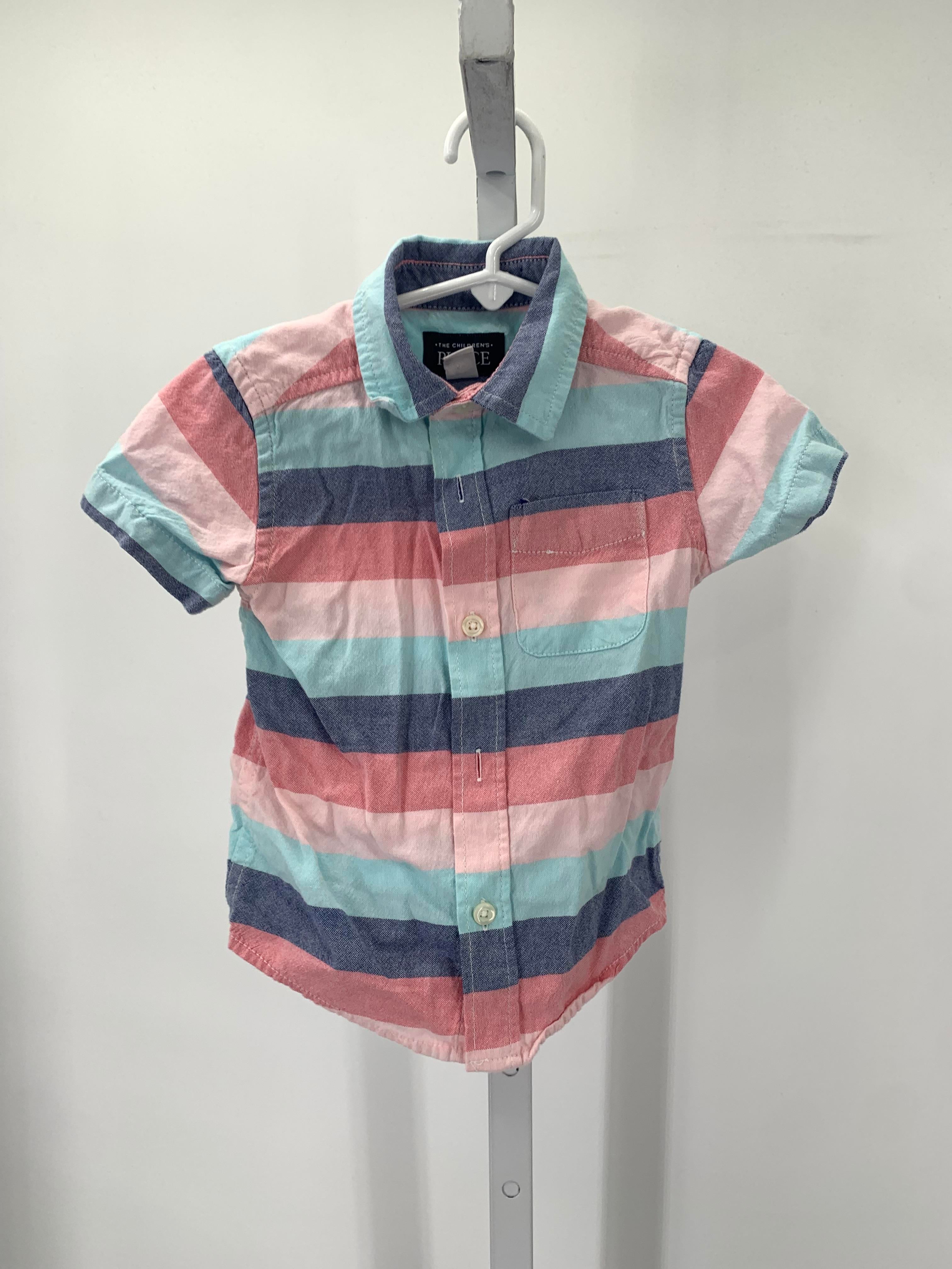 PINK STRIPES BTN DOWN