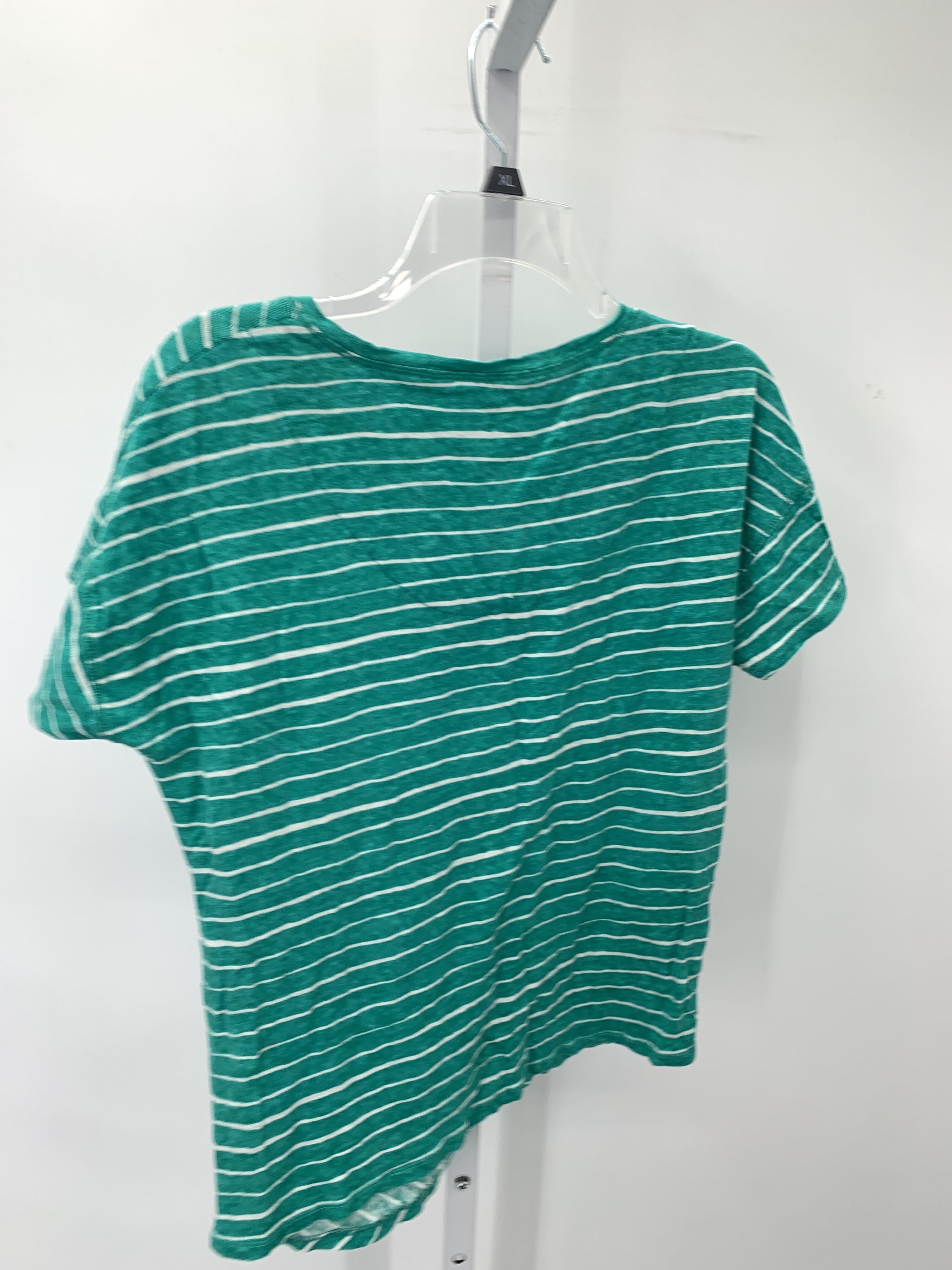 Chico's Size Medium Misses Short Sleeve Shirt