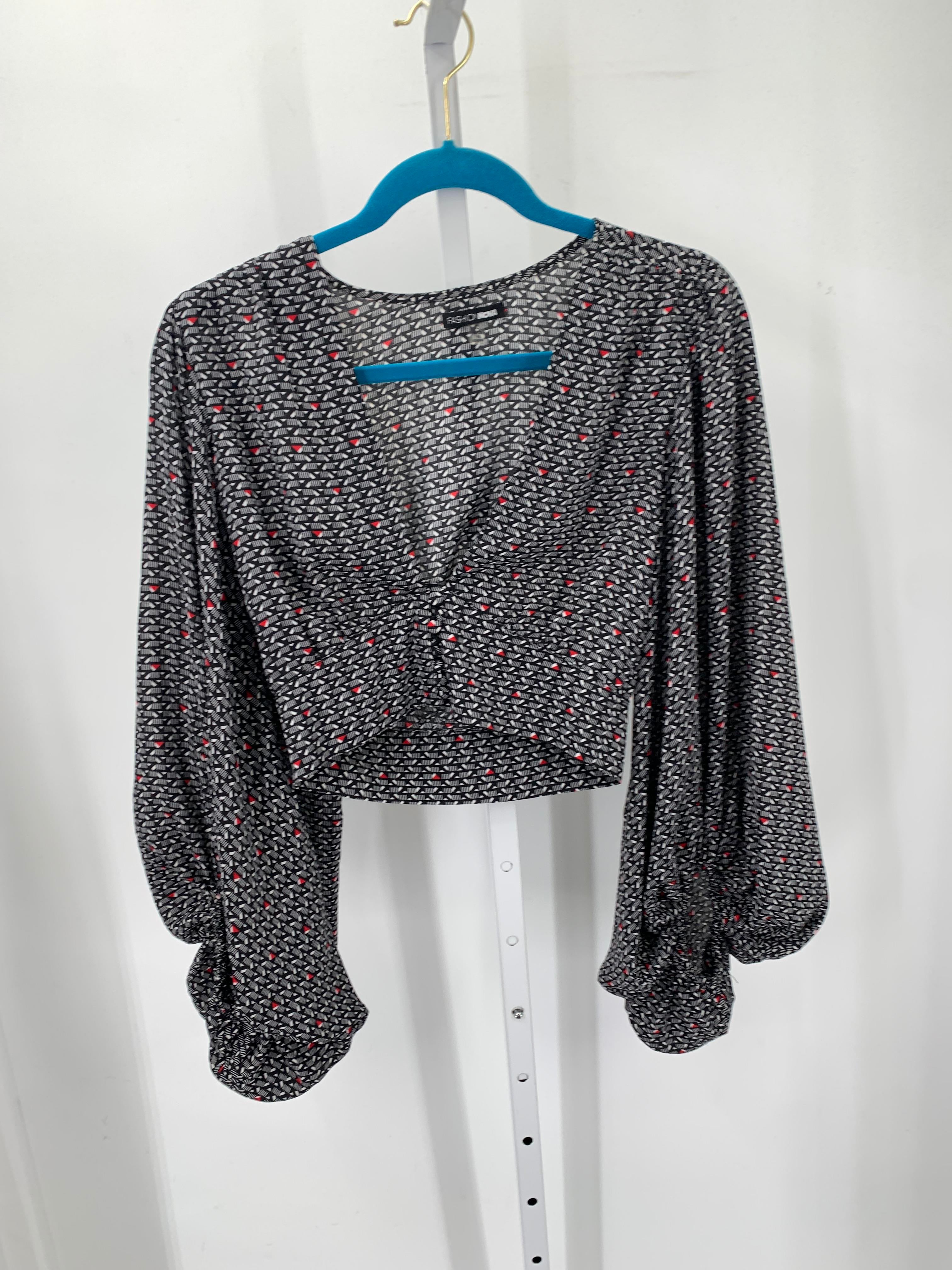 Size Small Juniors Long Sleeve Shirt