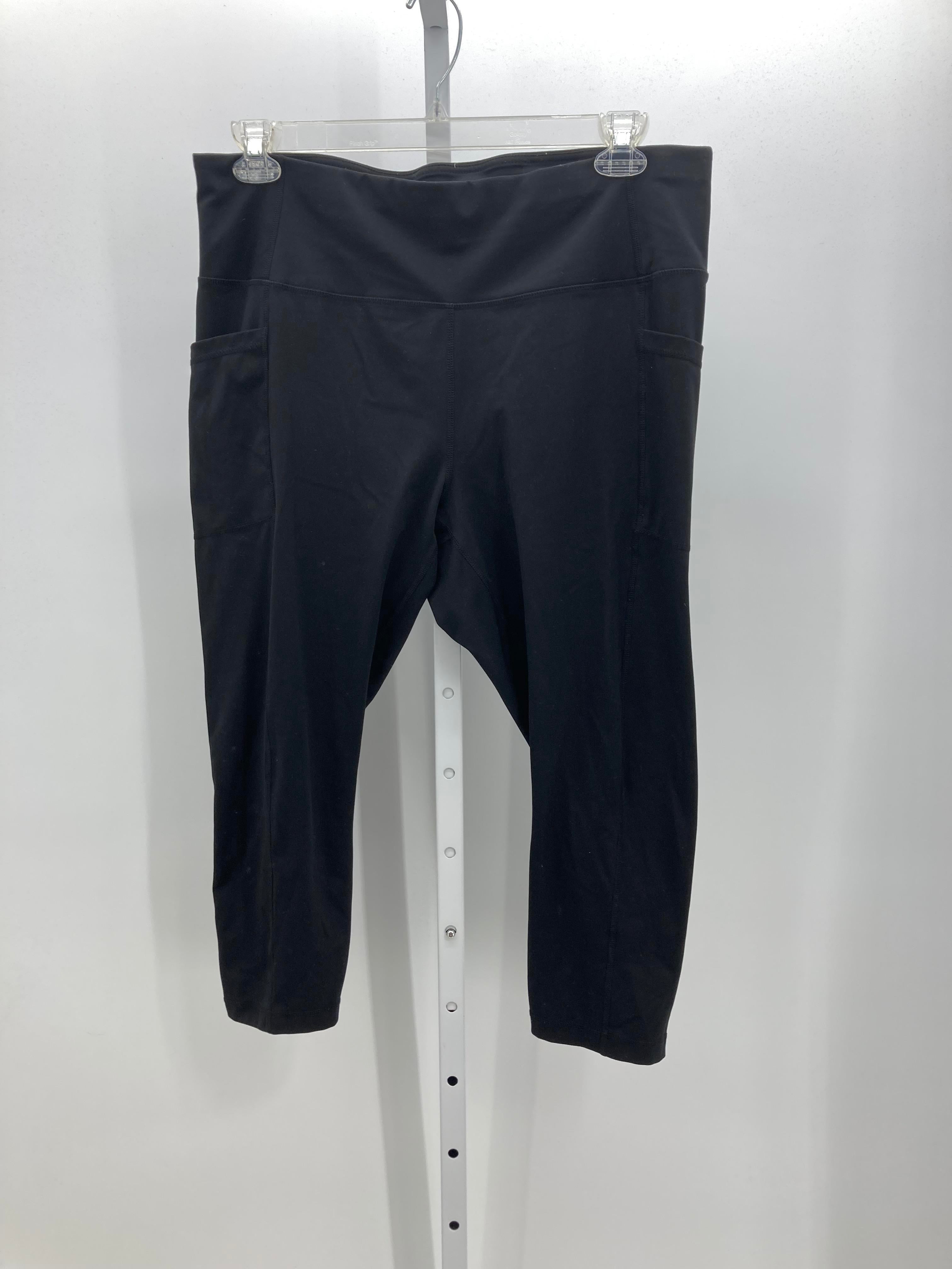 Yogalicious Size 2X Womens Capri Pants