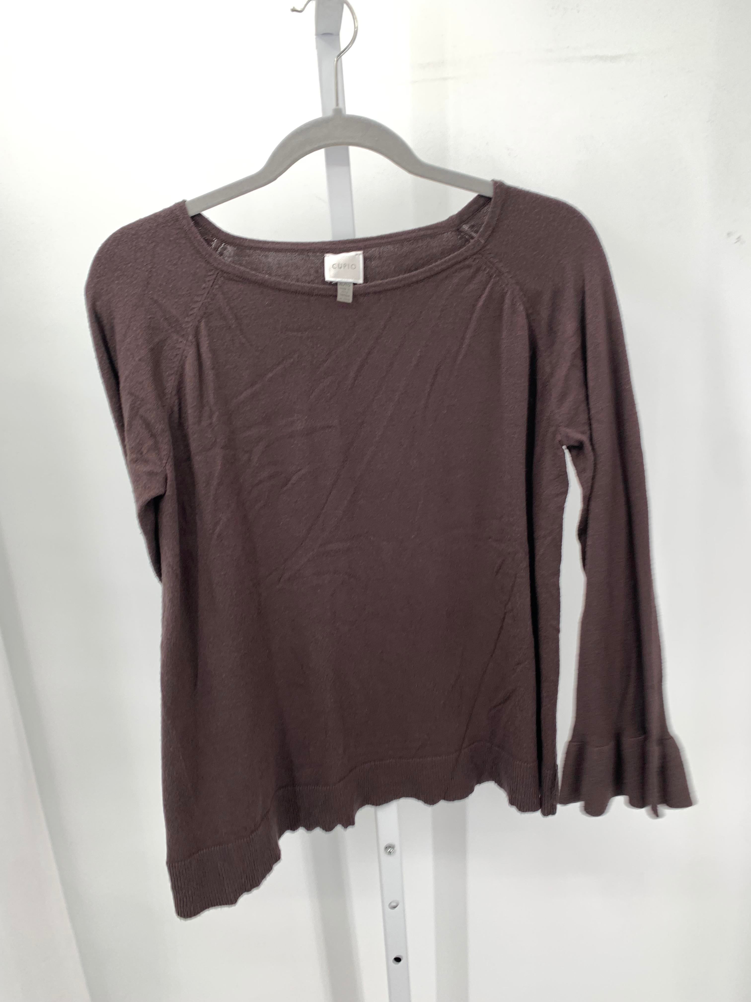 Cupio Size Extra Large Misses Long Slv Sweater