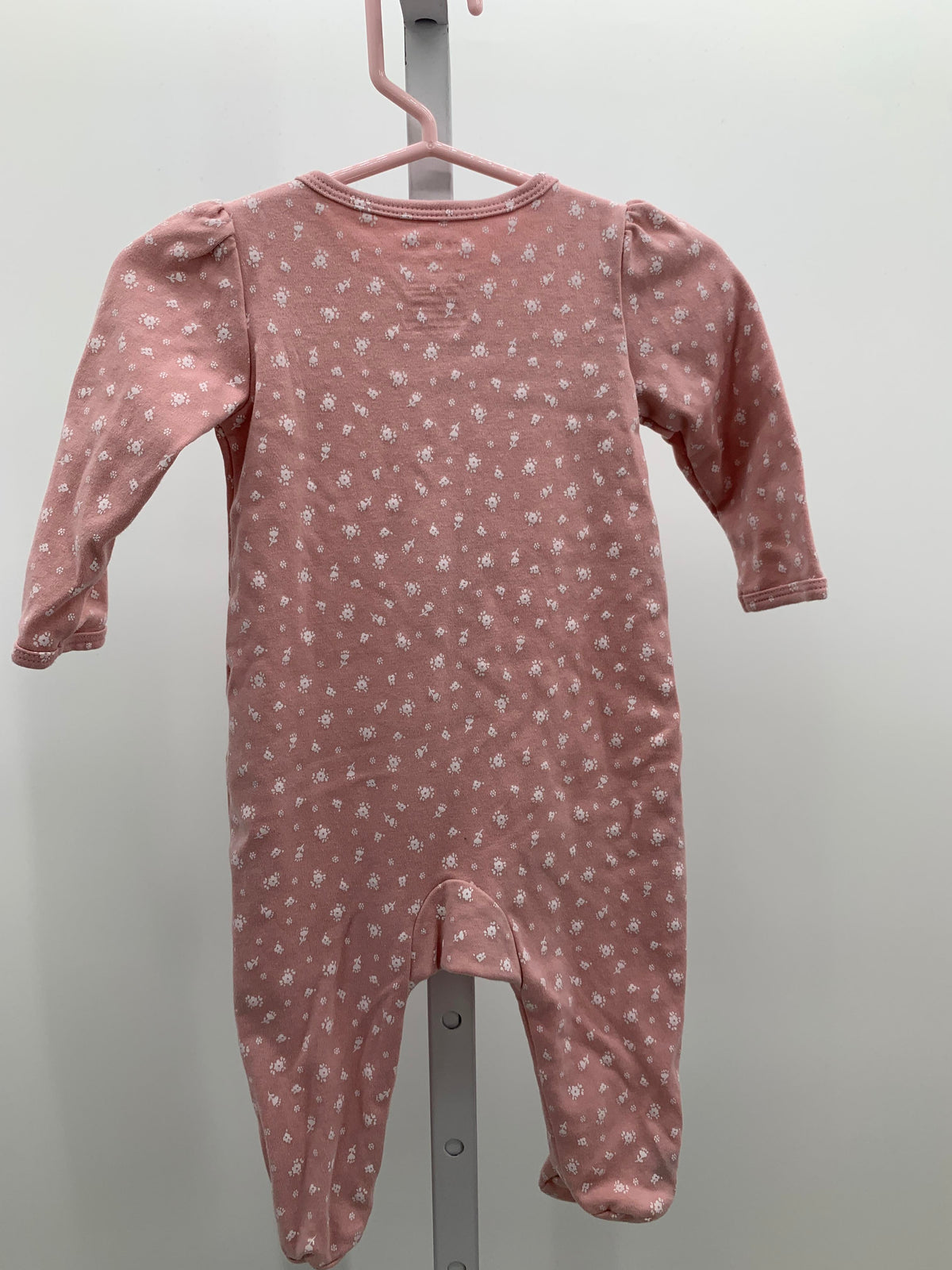Carters Size 6 Months Girls Long Slv. Romper