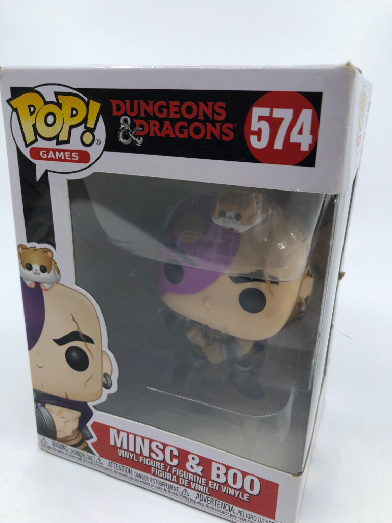 FUNKO POP MINSC AND BOO- DUNGEONS AND DRAGONS 574