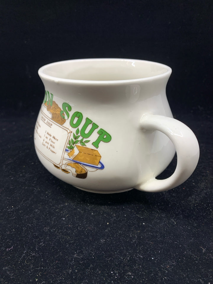 ONION SOUP MUG.