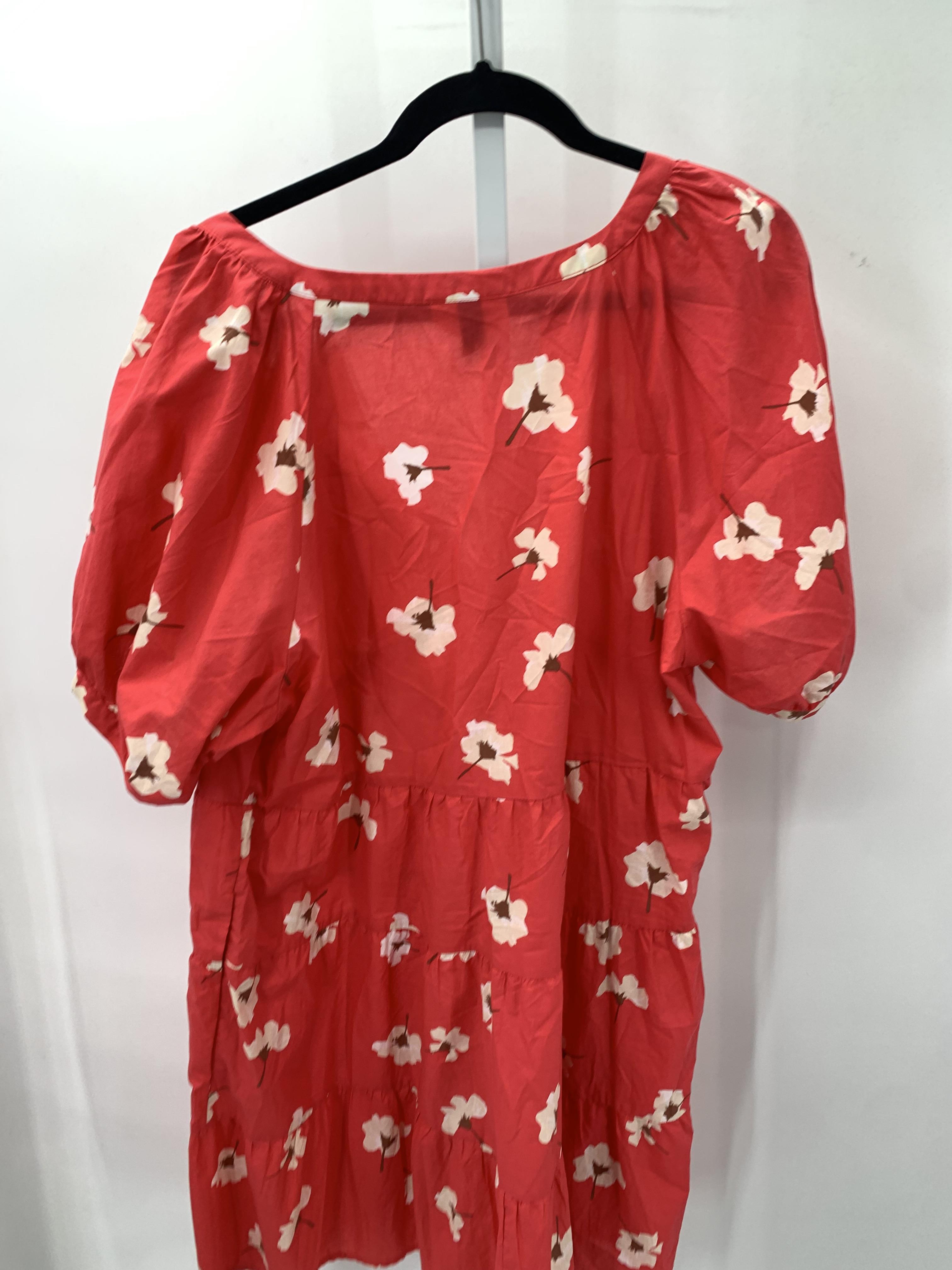 Universal Thread Size XXL Misses Short Sleeve Dress