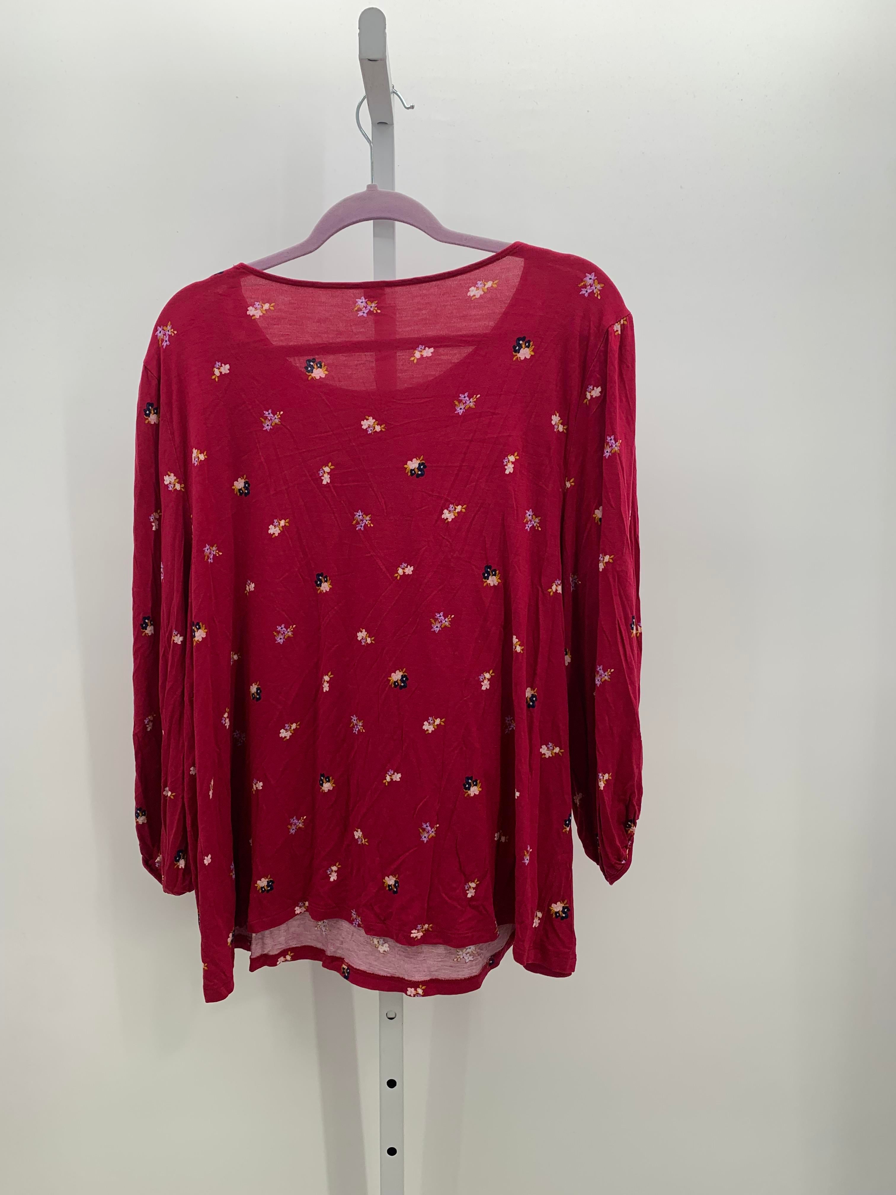 Old Navy Size XXL Misses 3/4 Sleeve Shirt