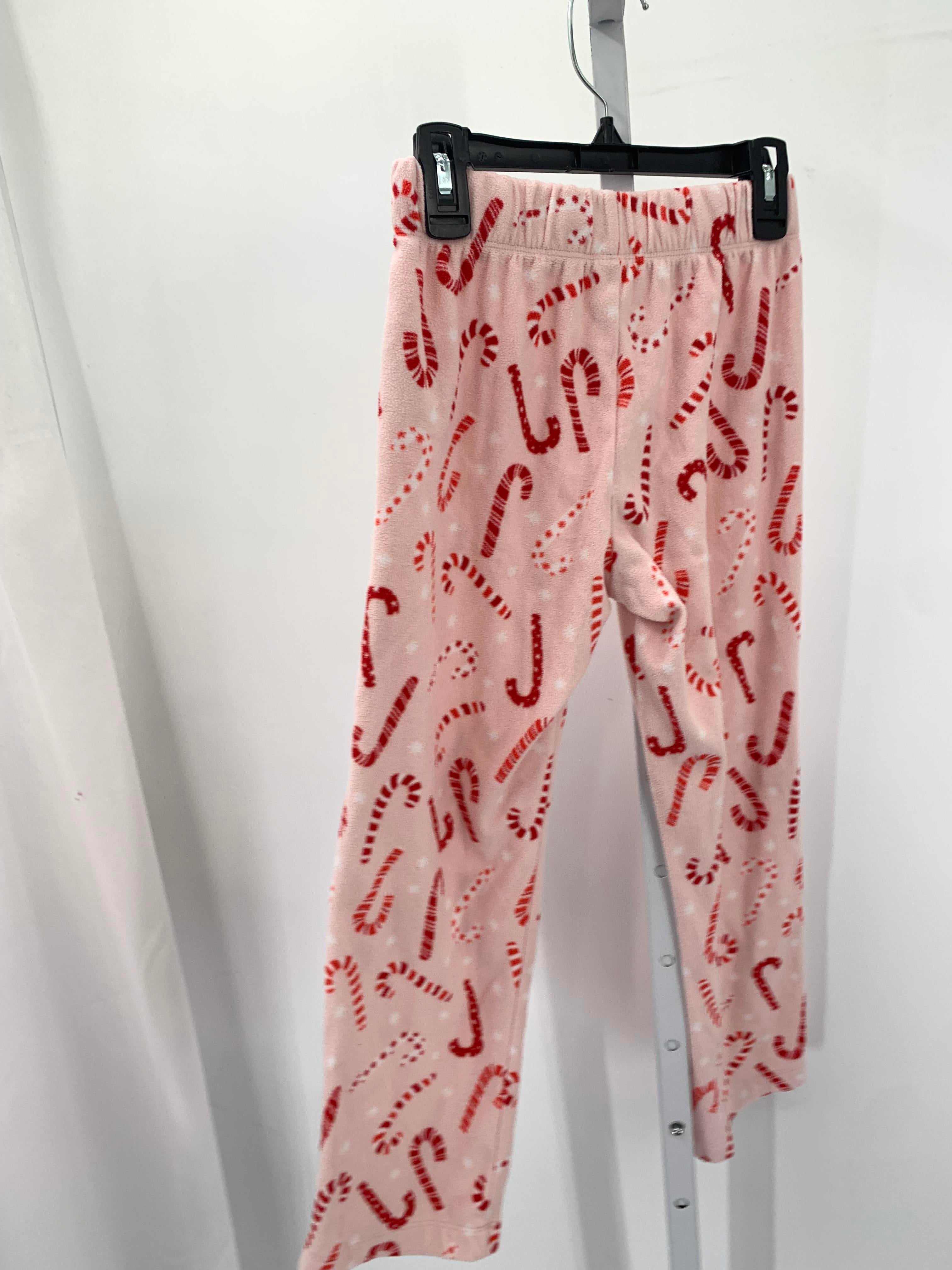 FLEECE SLEEP PANTS CANDY CANES