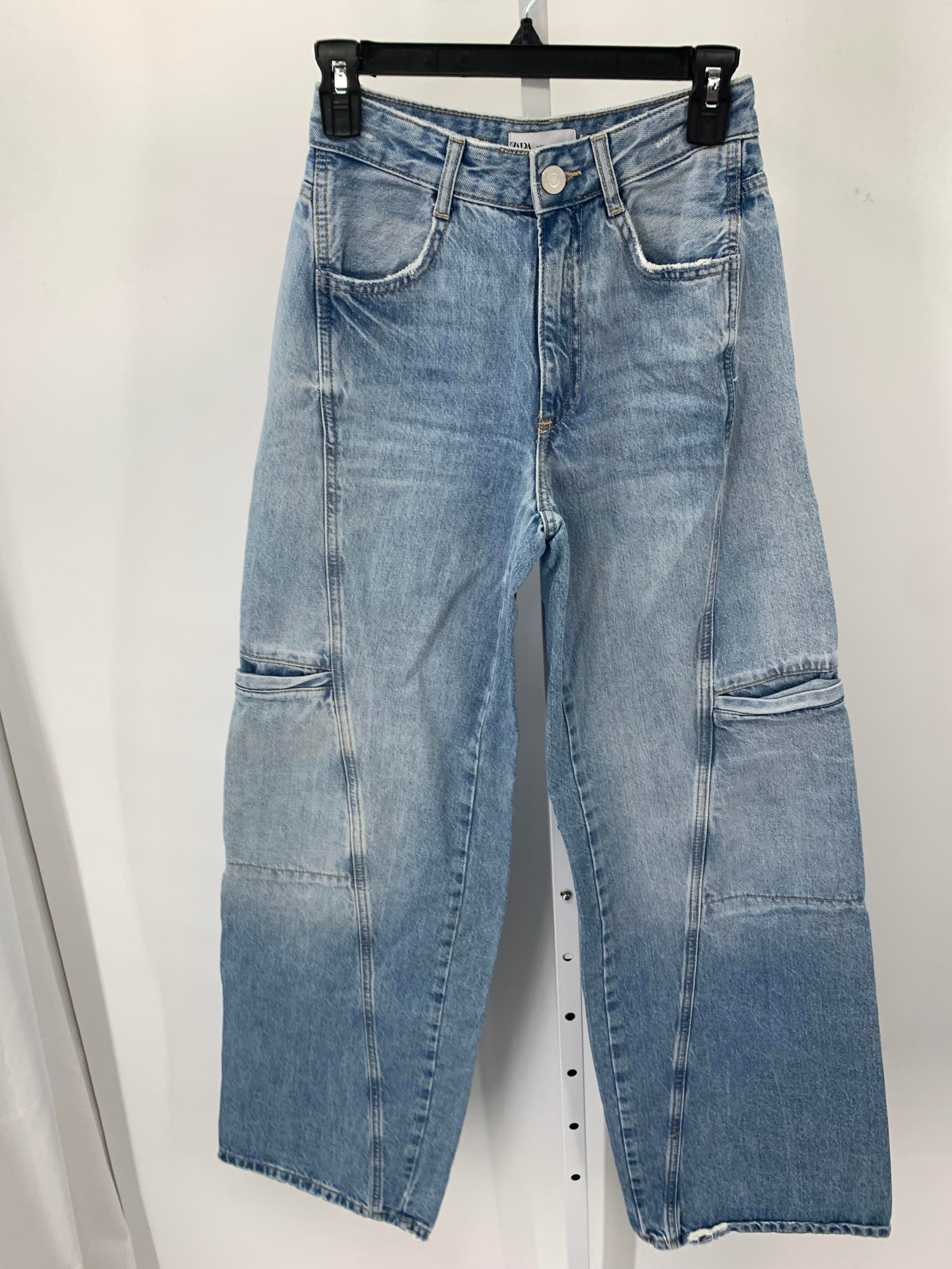 Zara Size 2 Misses Jeans