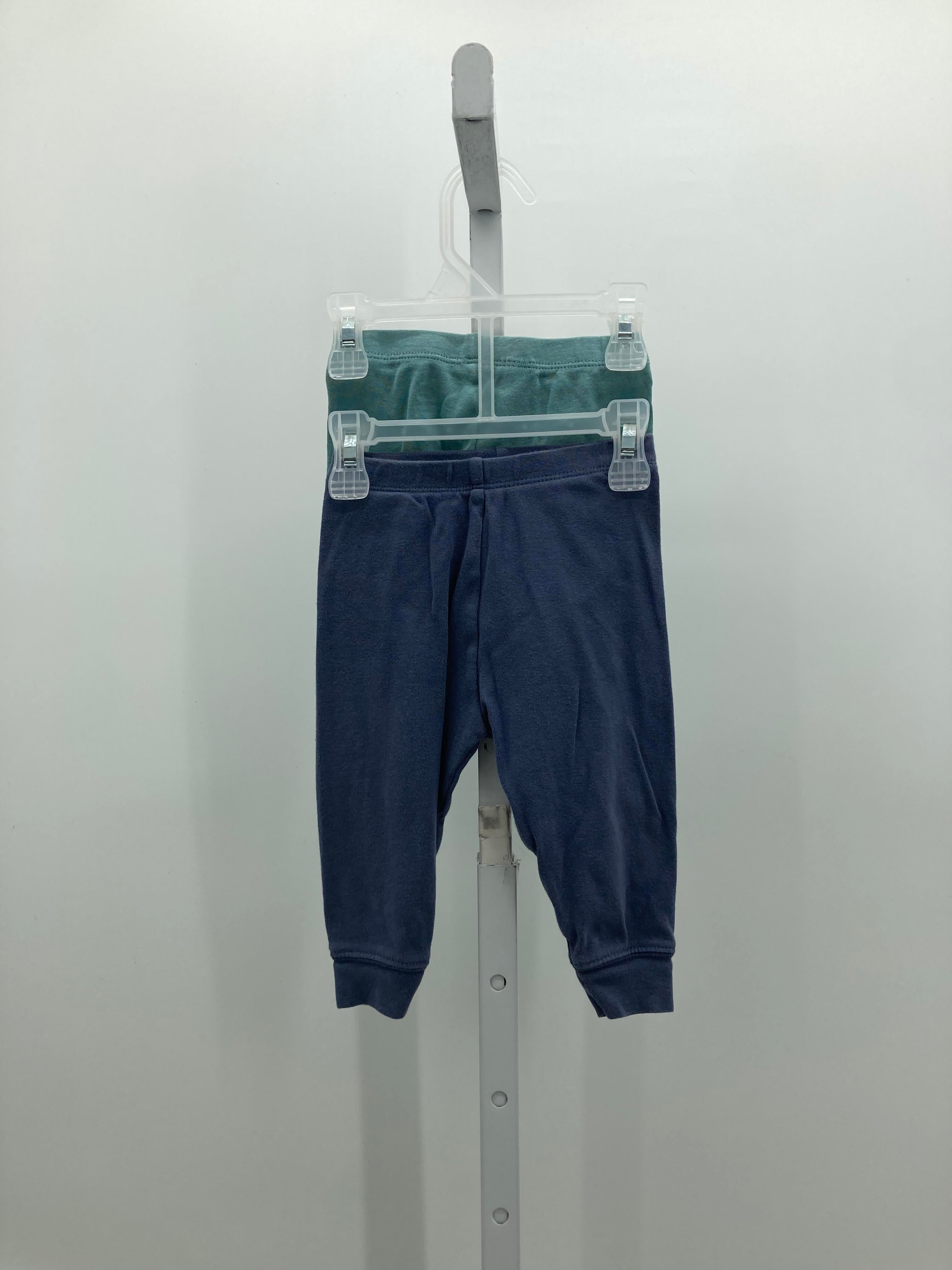 TWO BLUE/GREEN KNIT PANTS