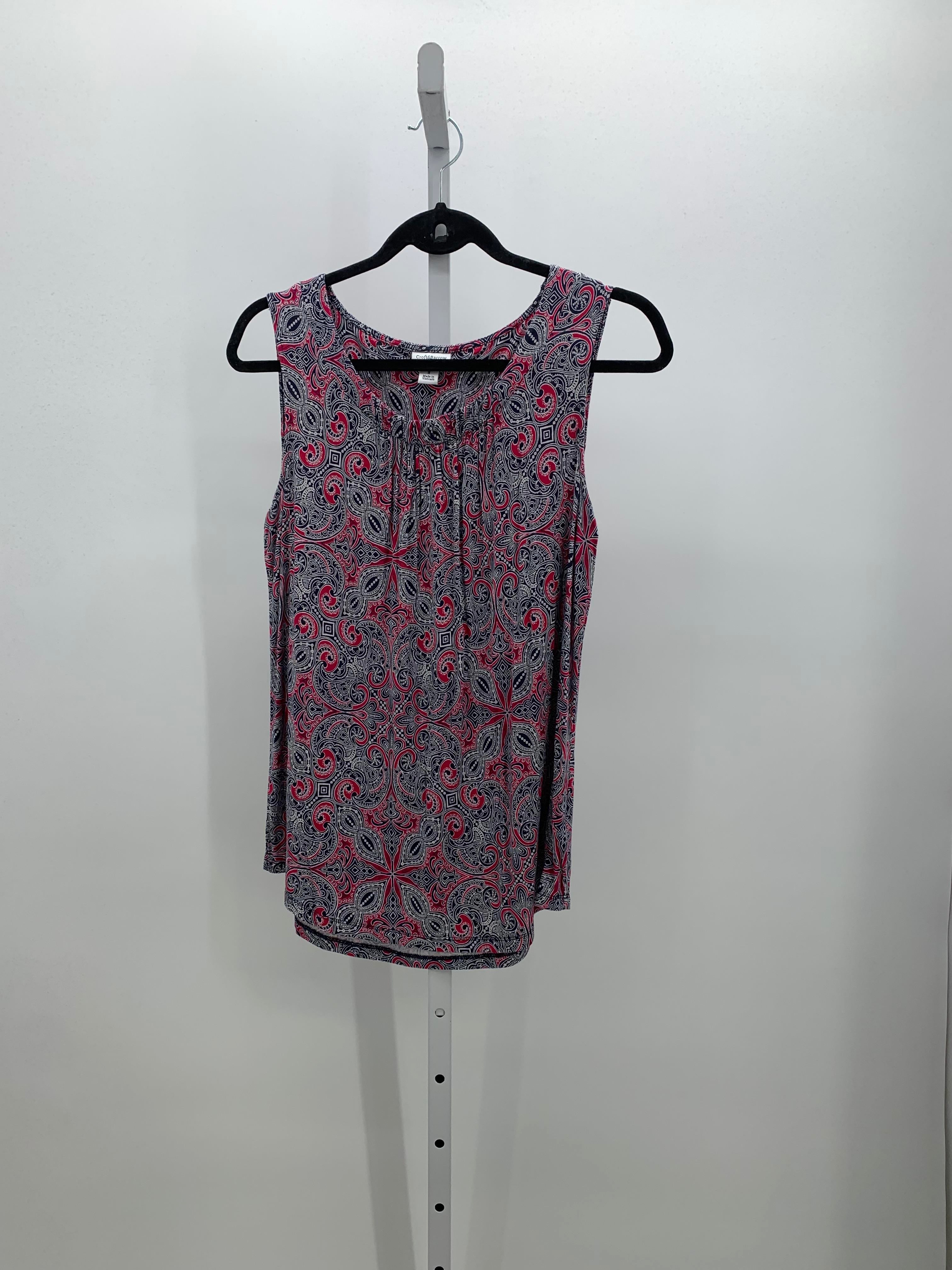 Croft & Barrow Size Small Misses Sleeveless Shirt