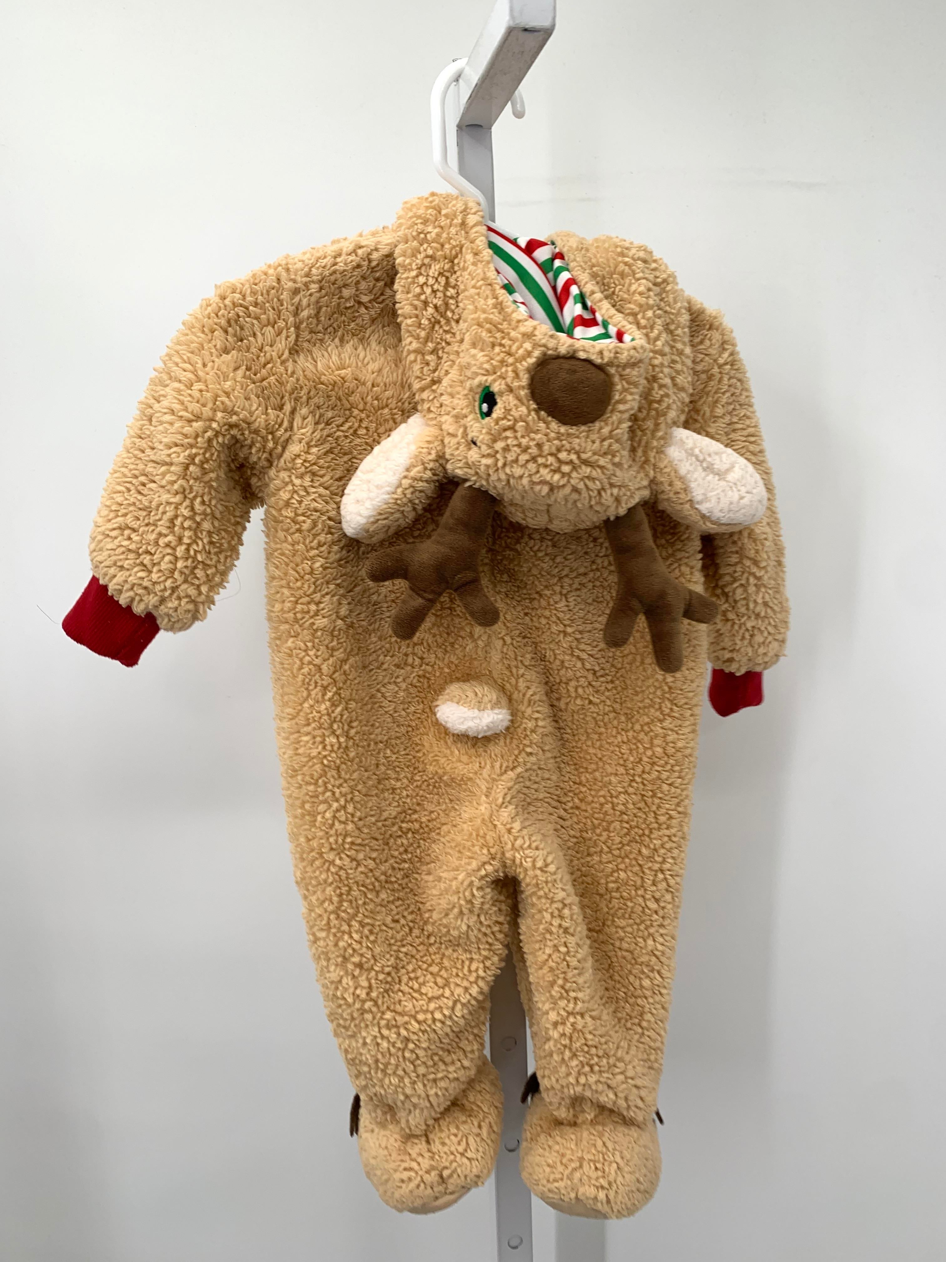 SNOW SUIT REINDEER HOODED ZIP.