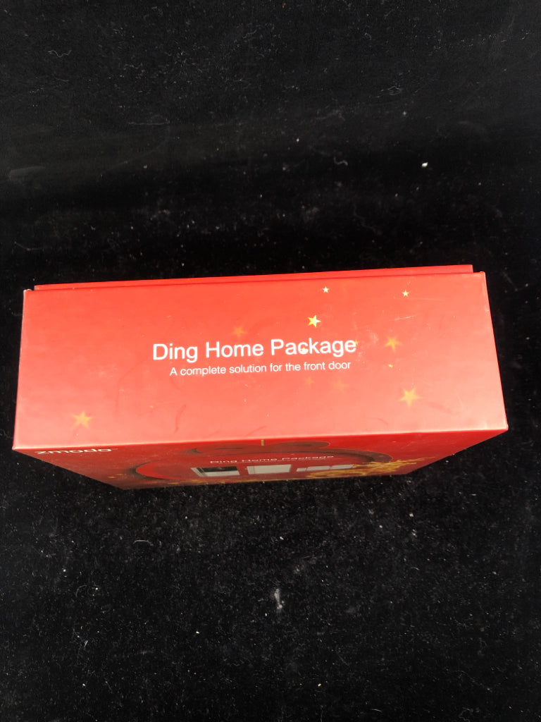 NIB ZMODO DING HOME FRONT DOOR PACKAGE.