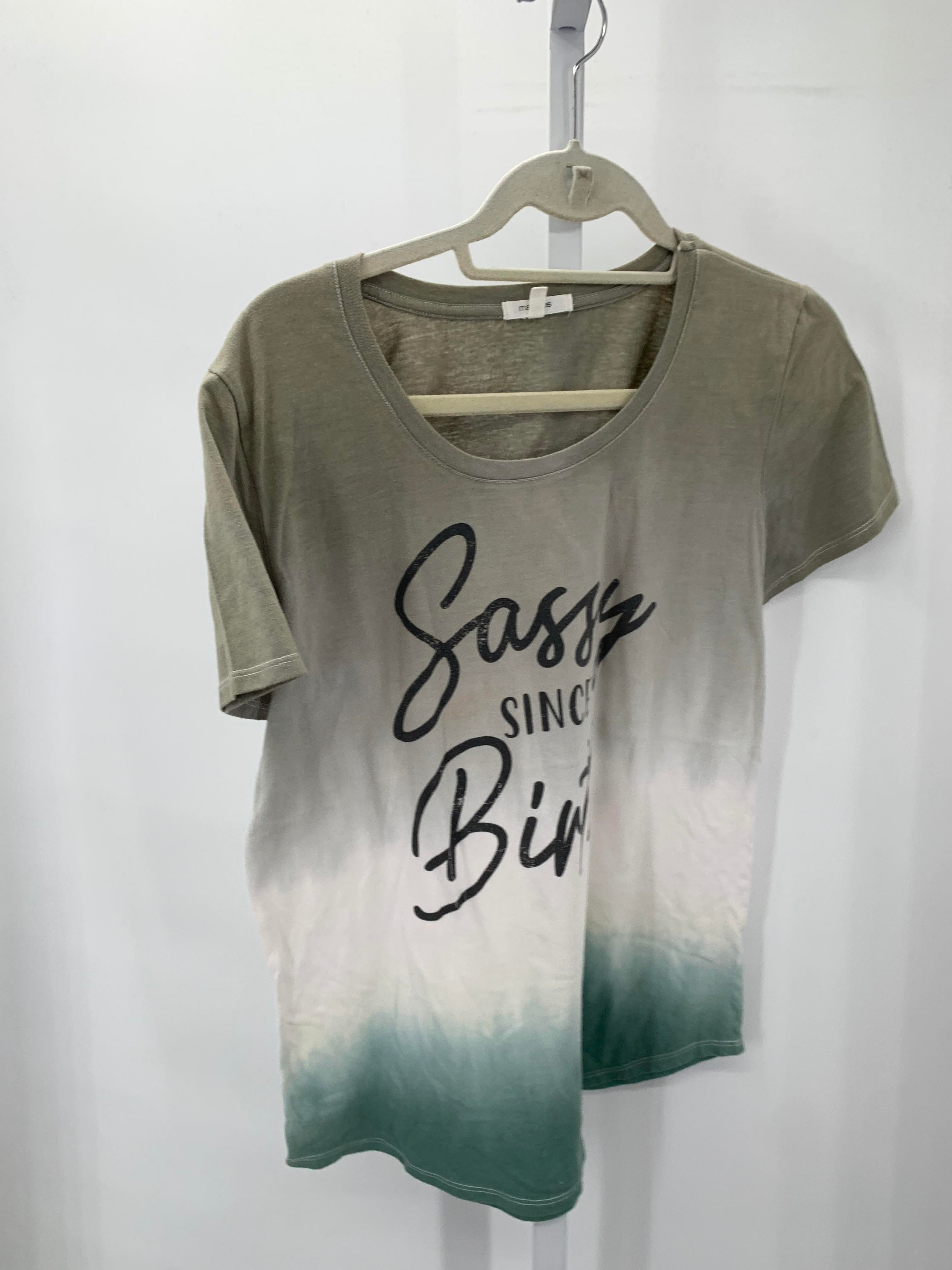 Maurices Size Small Misses Short Sleeve Shirt