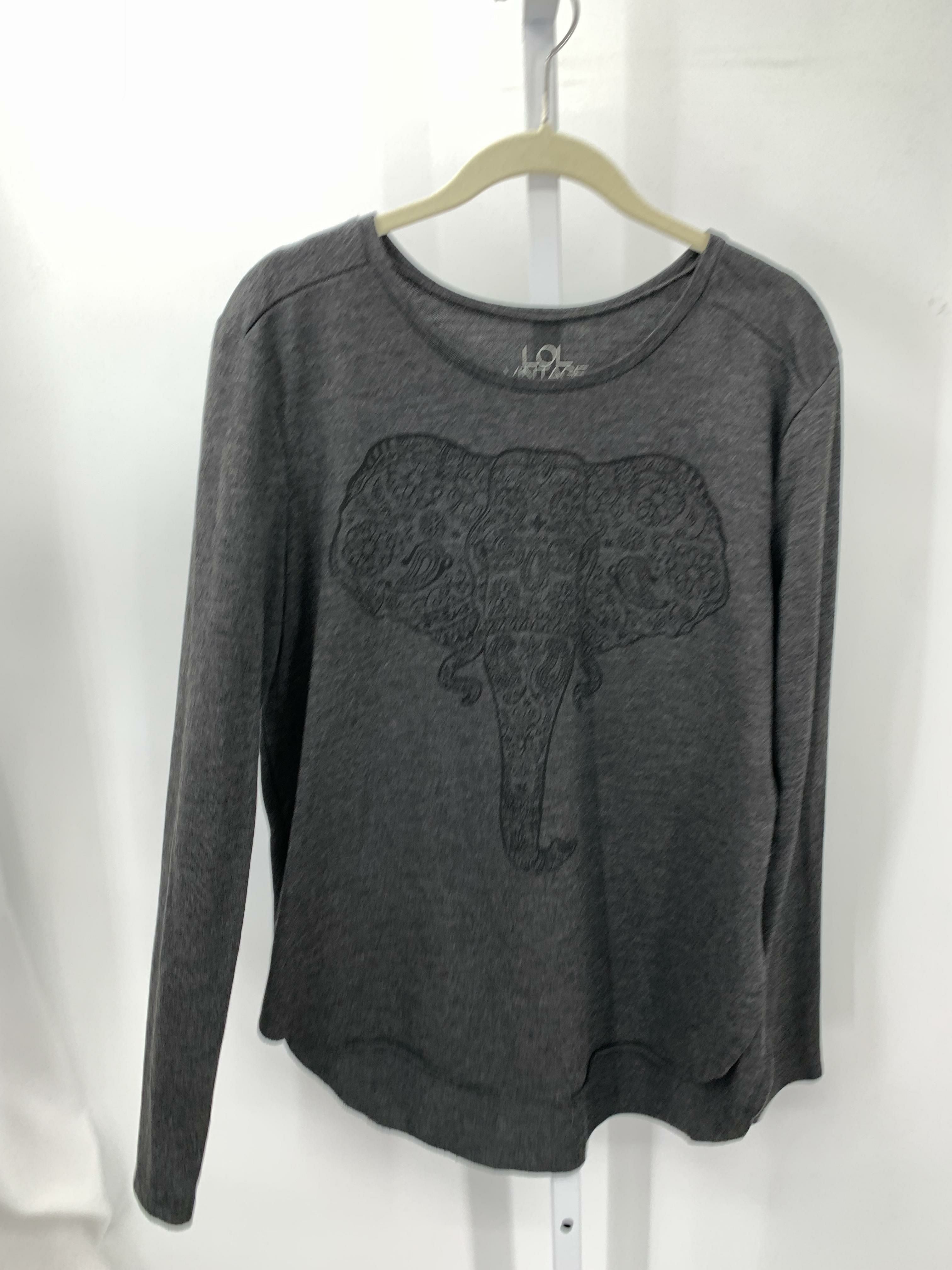 LOL Vintage Size Extra Large Juniors Long Sleeve Shirt