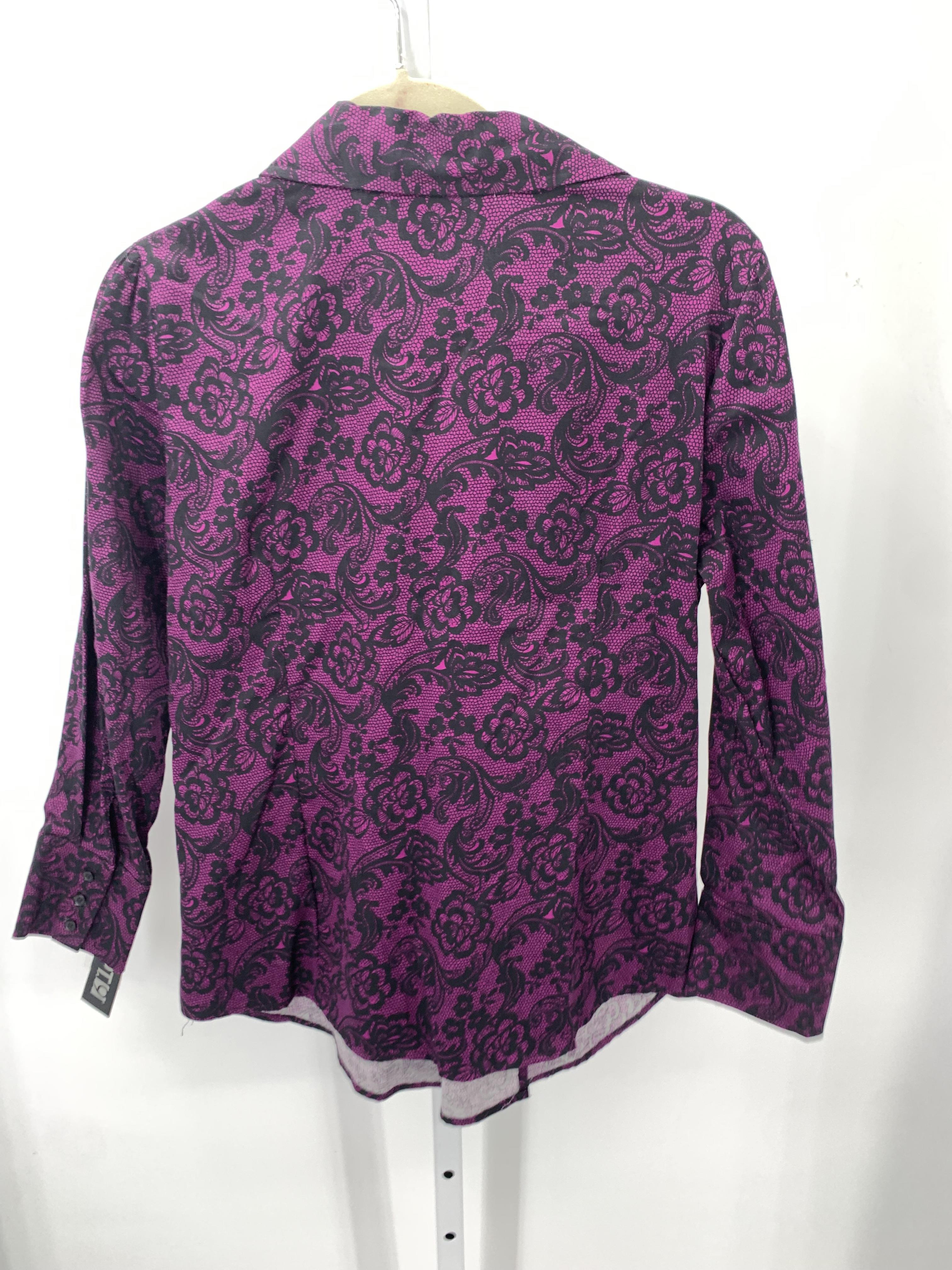 Apt. 9 Size Large Petite Petite Long Sleeve Shirt