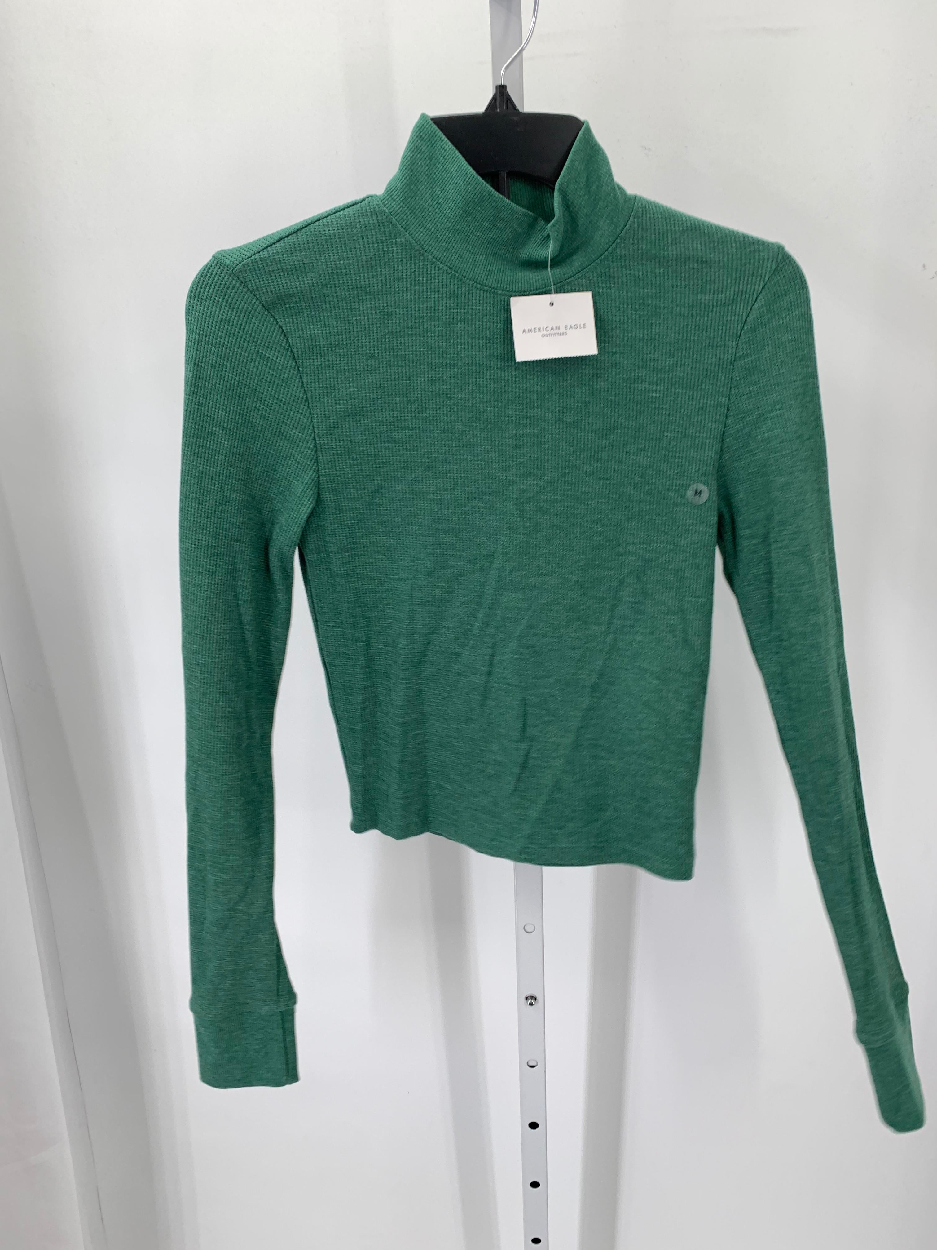 American Eagle Size Medium Juniors Long Sleeve Shirt