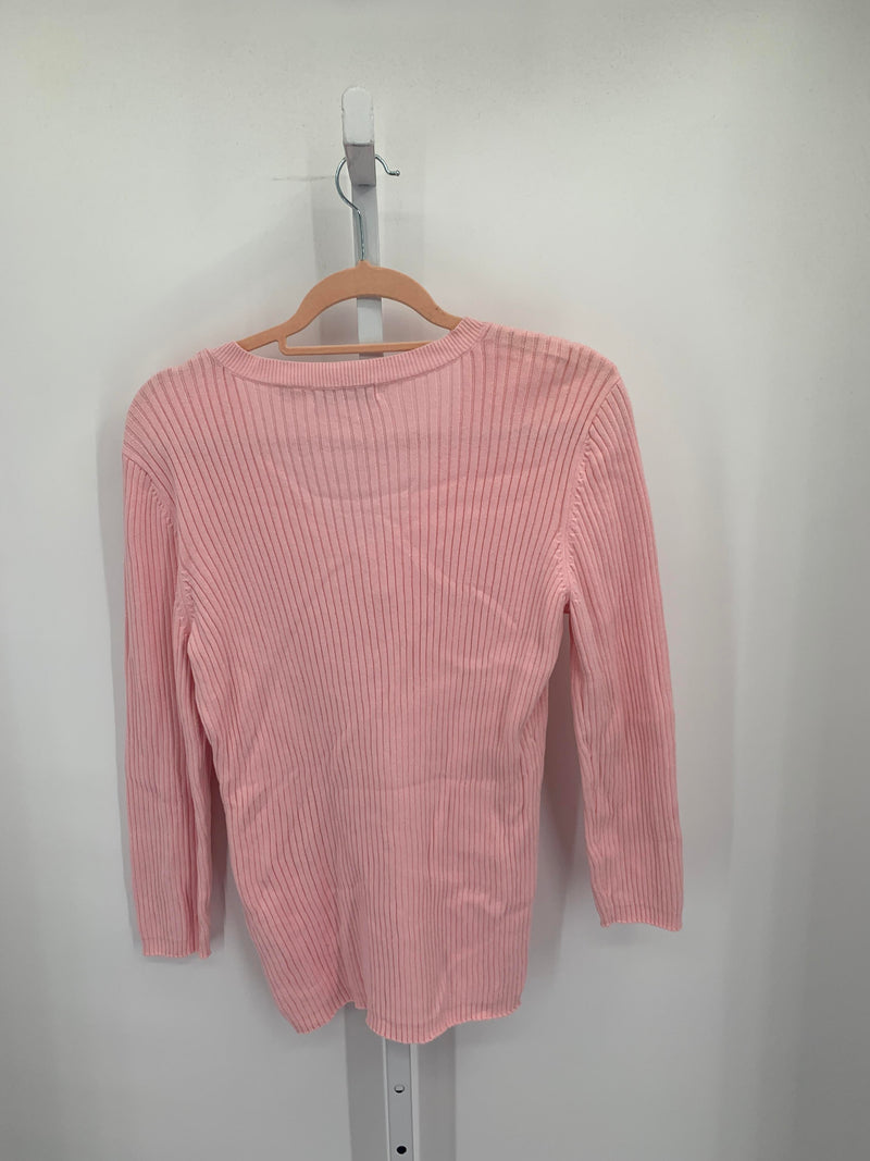 Liz Claiborne Size Large Misses Long Slv Sweater