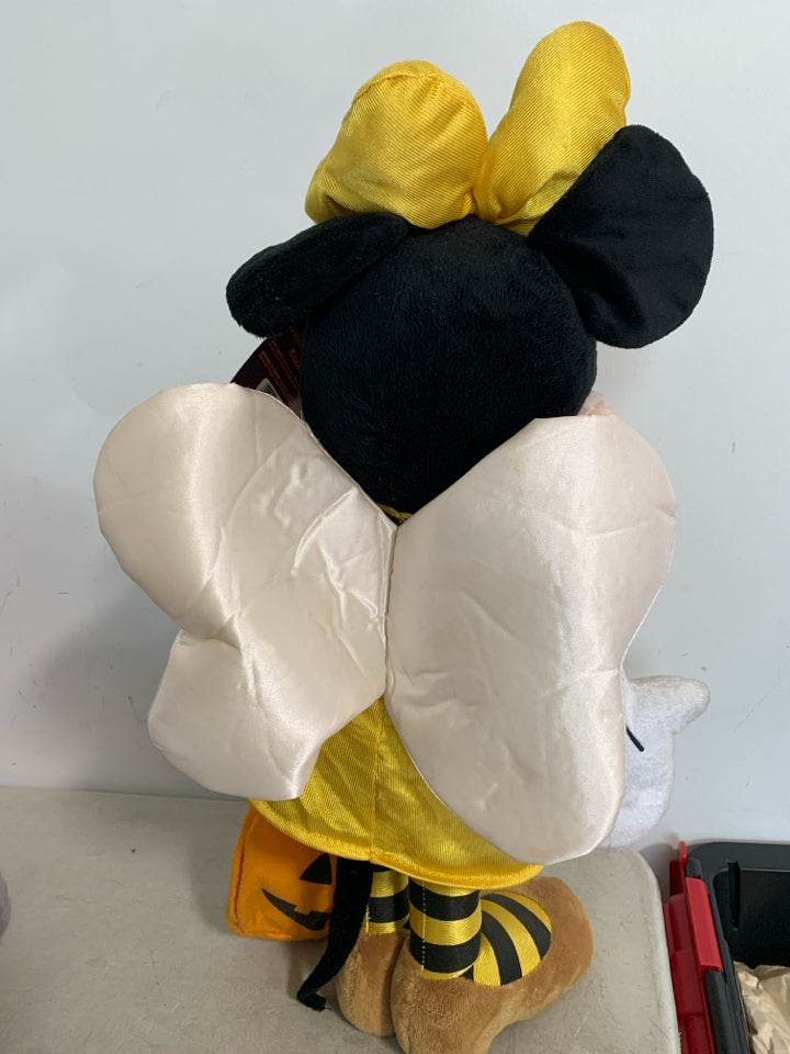 MINNIE MOUSE IN BUMBLE BEE COSTUME W/ TAG.