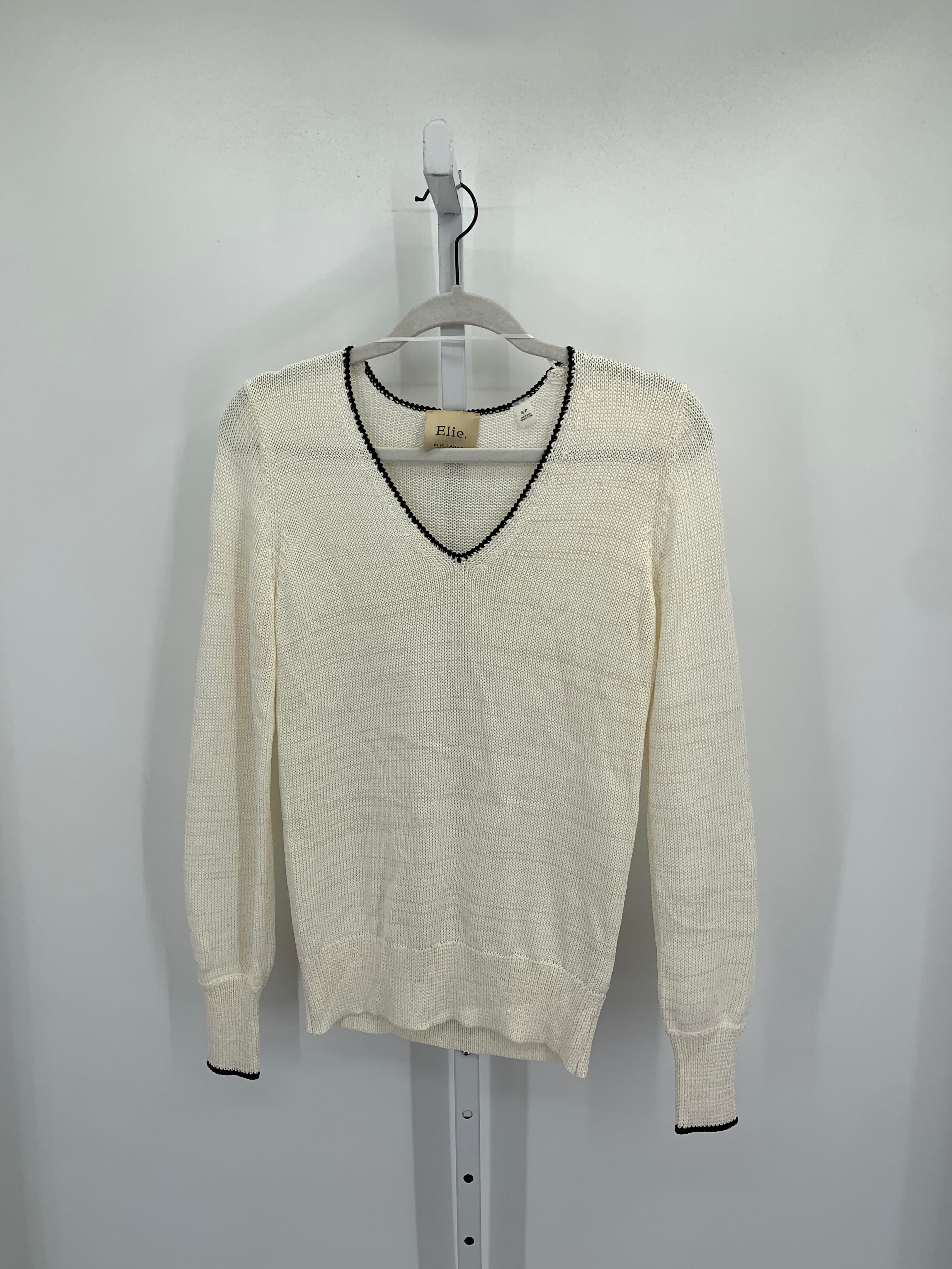 Elie Tahari Size Small Misses Long Slv Sweater