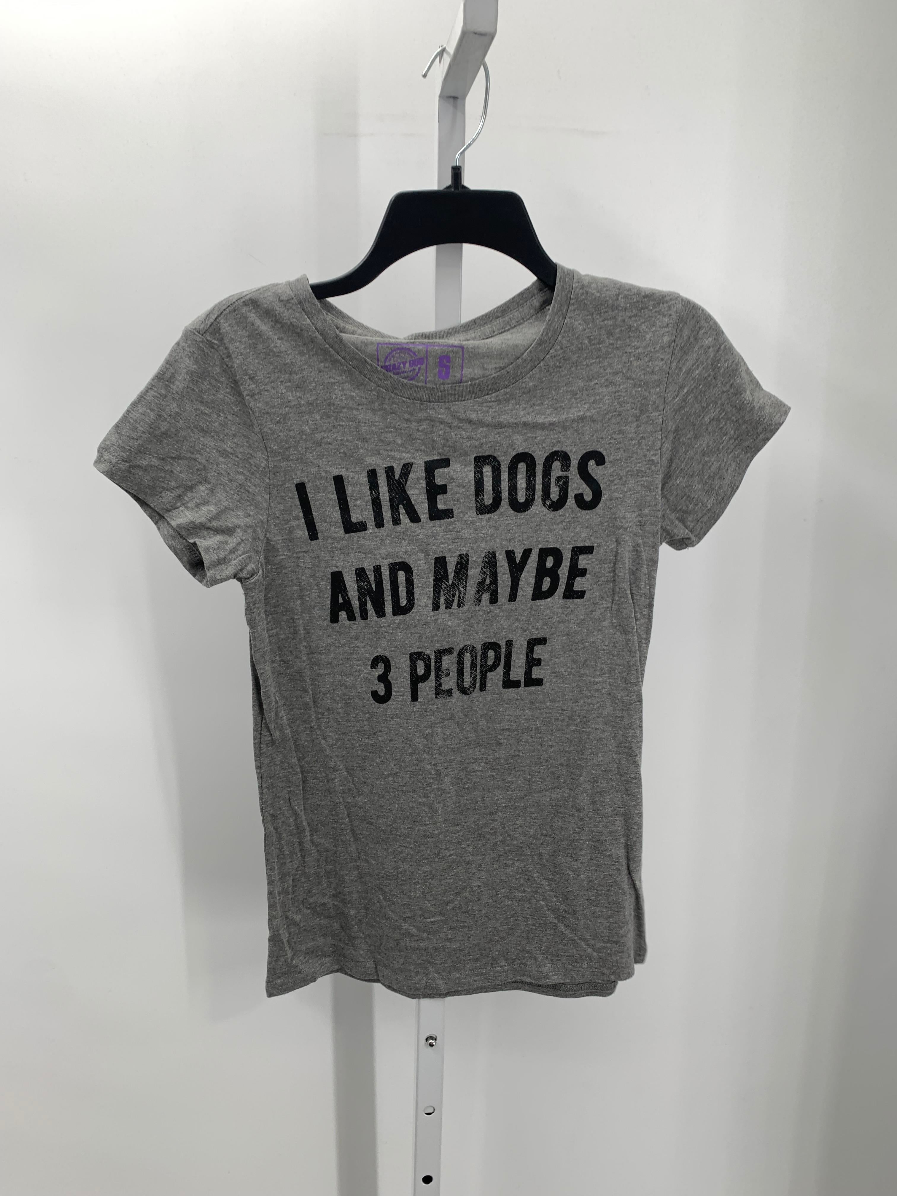 Size Small Misses Short Sleeve Shirt